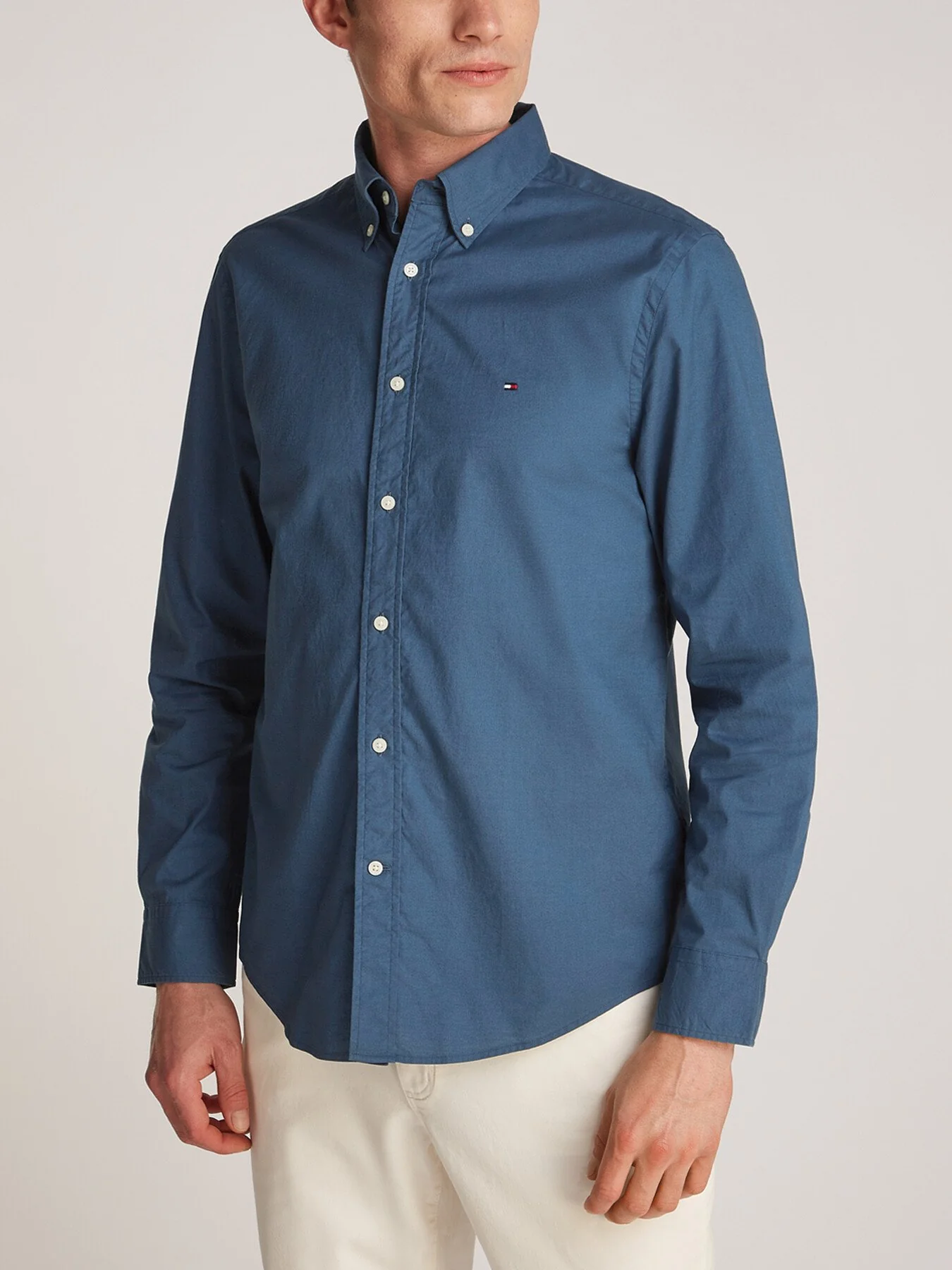 Regular Fit Flex Cotton Poplin Shirt - Image 2