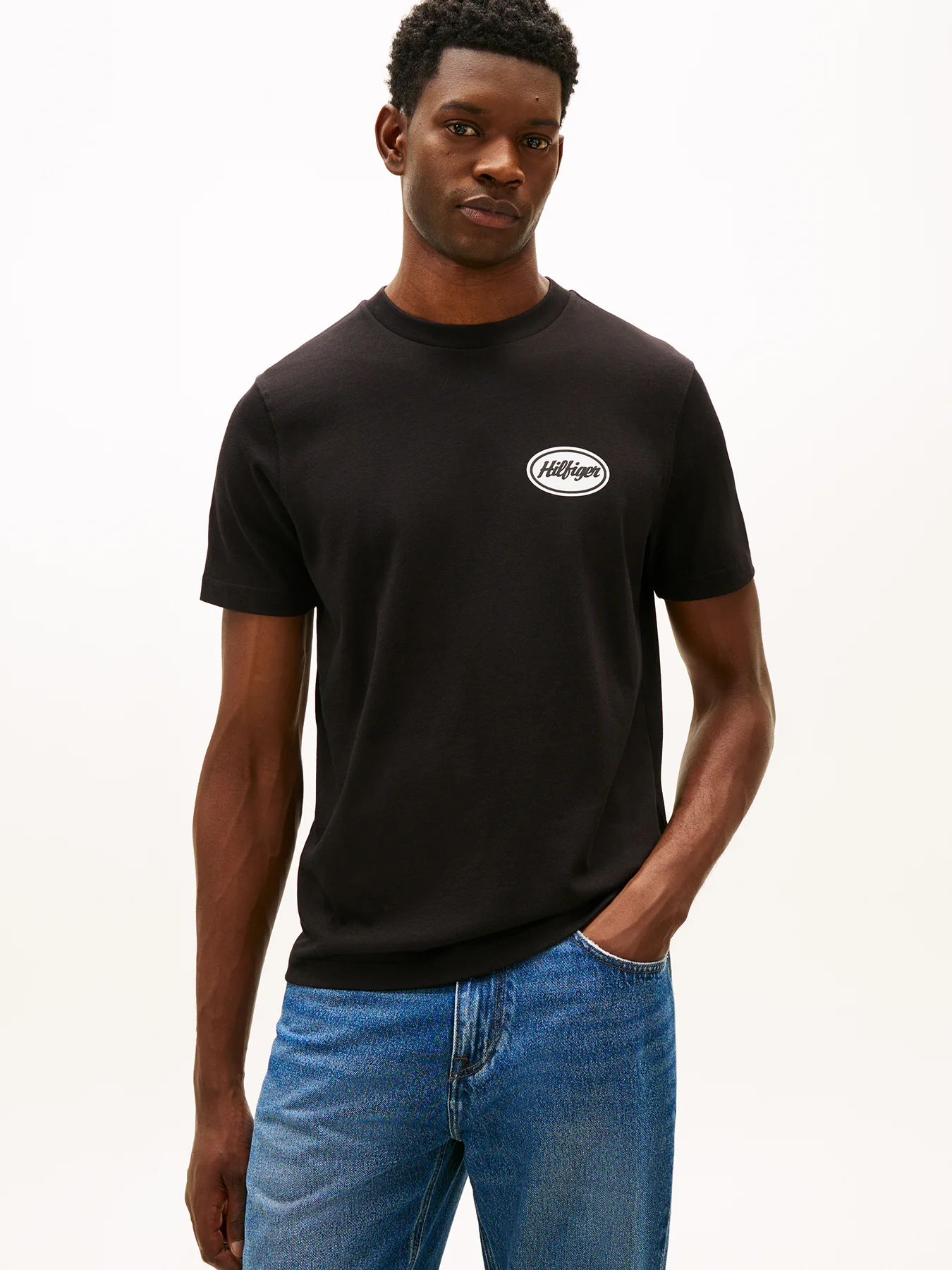 Back Graphic T-Shirt Black - Image 3