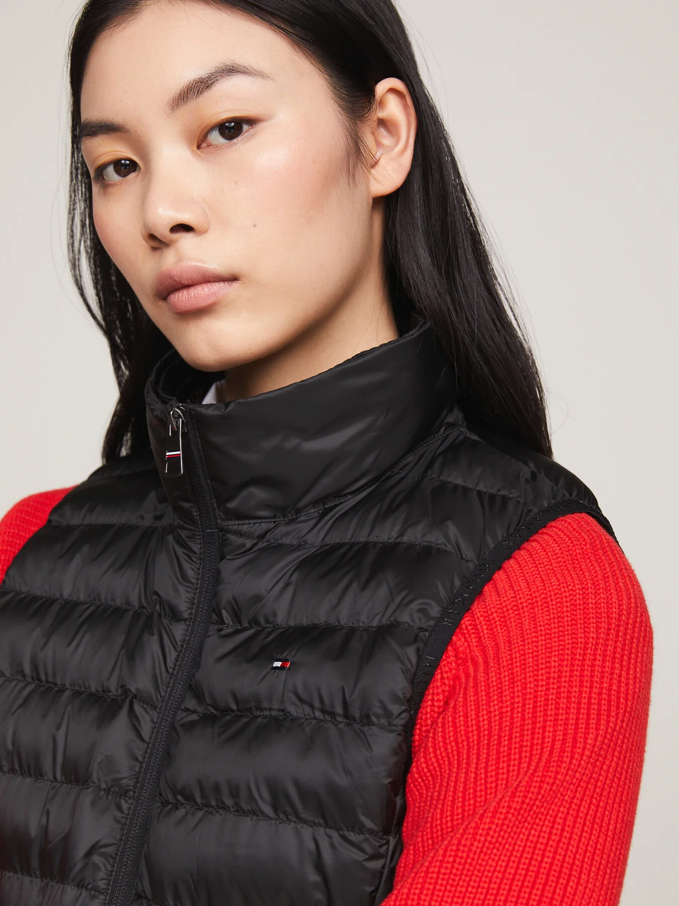Down-Filled Quilted Vest - Image 3