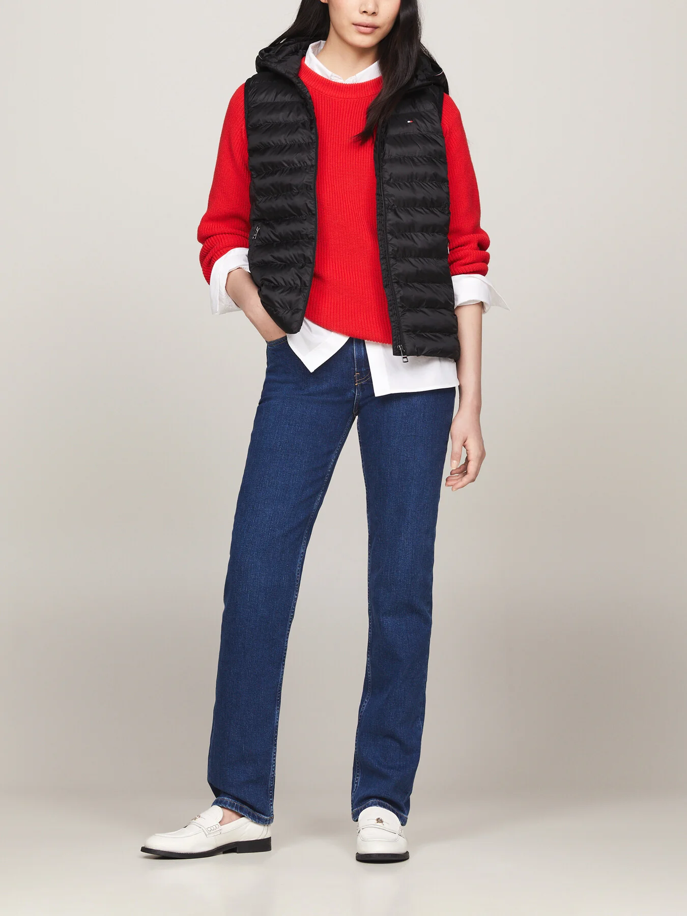 Down-Filled Quilted Vest - Image 6