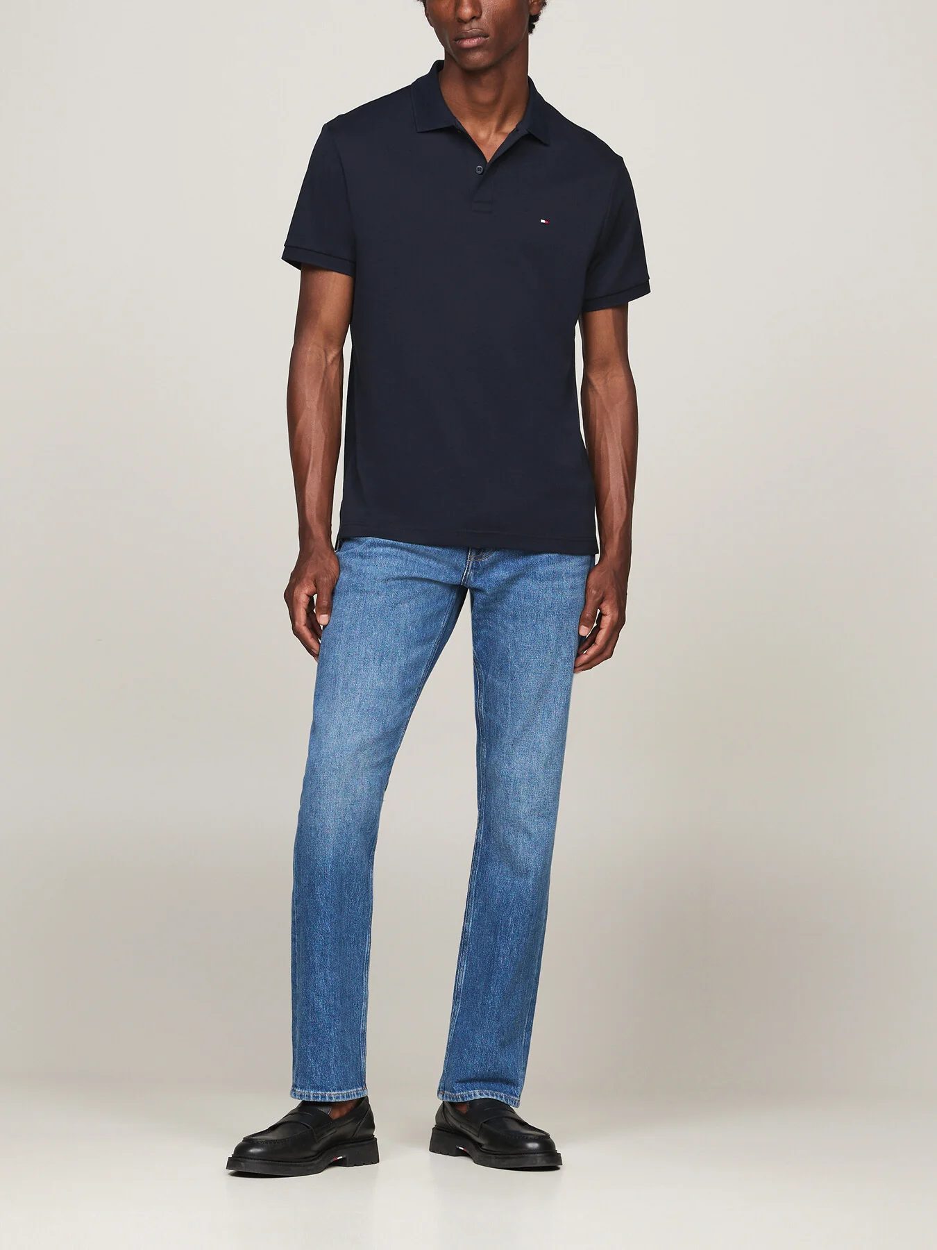 Regular Fit Liquid Cotton Essential Polo - Image 4