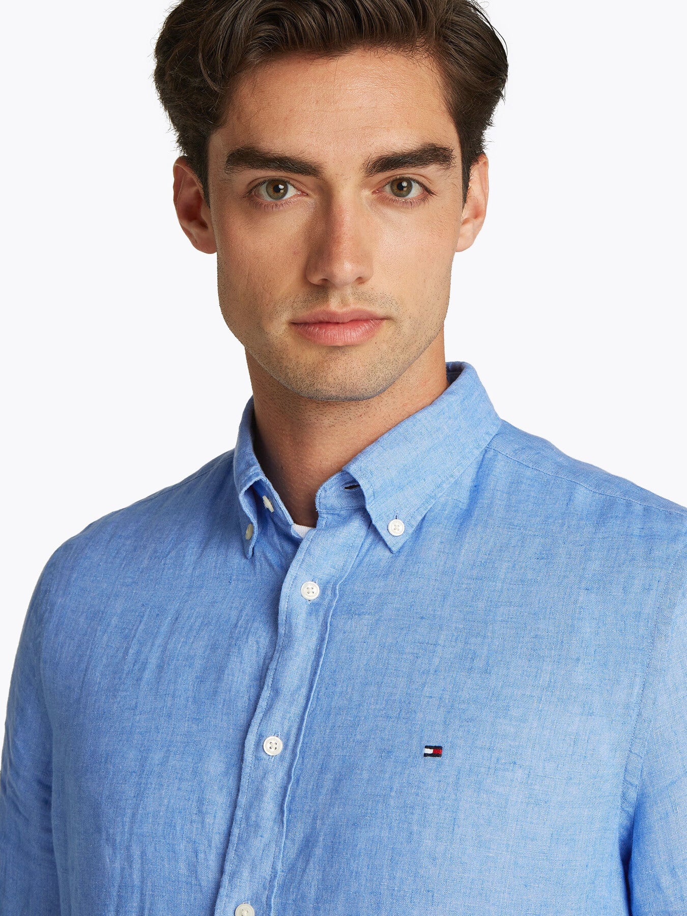 Regular Fit Pure Linen Shirt - Image 5