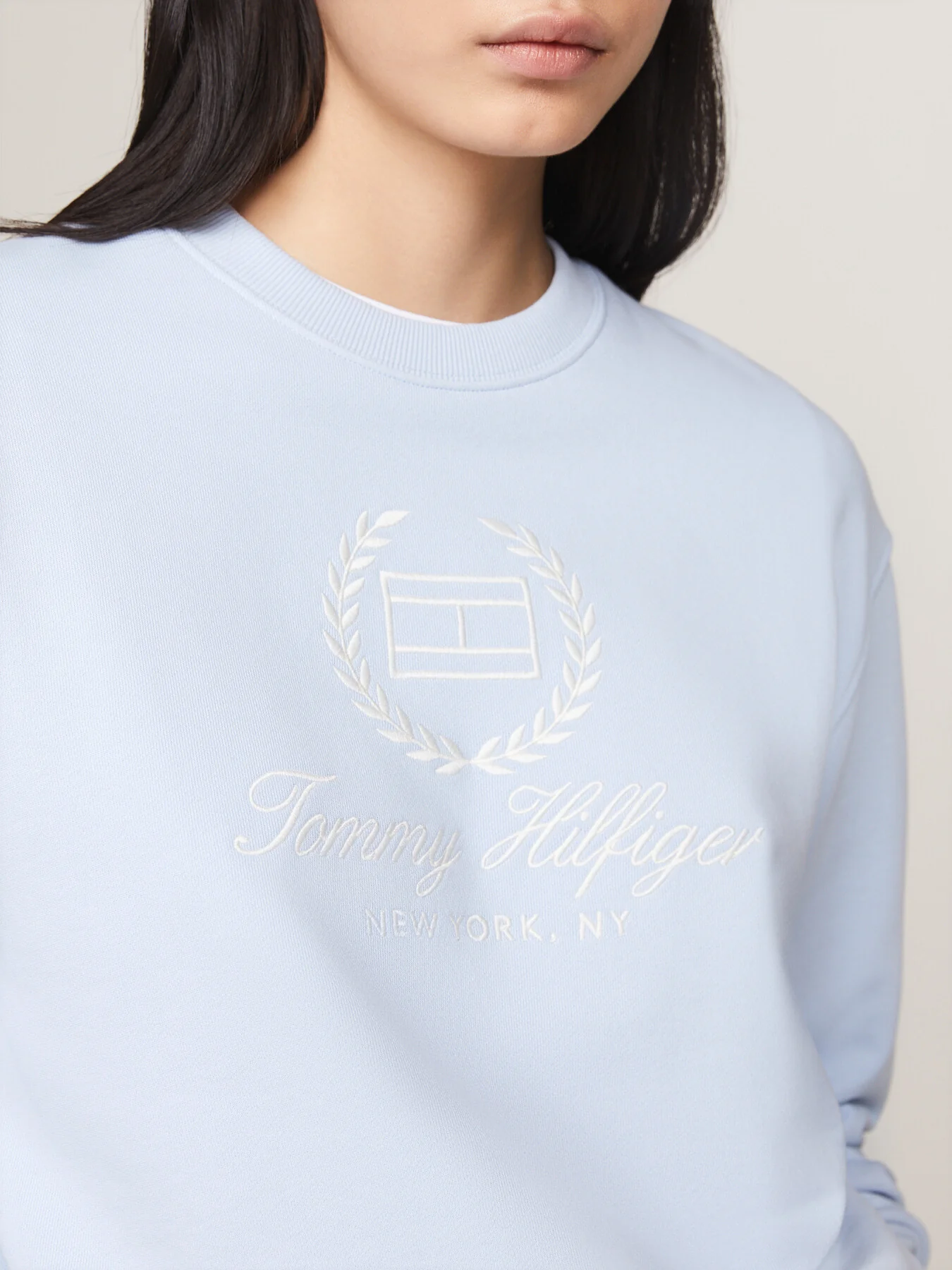 Crew Neck Logo Sweatshirt - Image 3