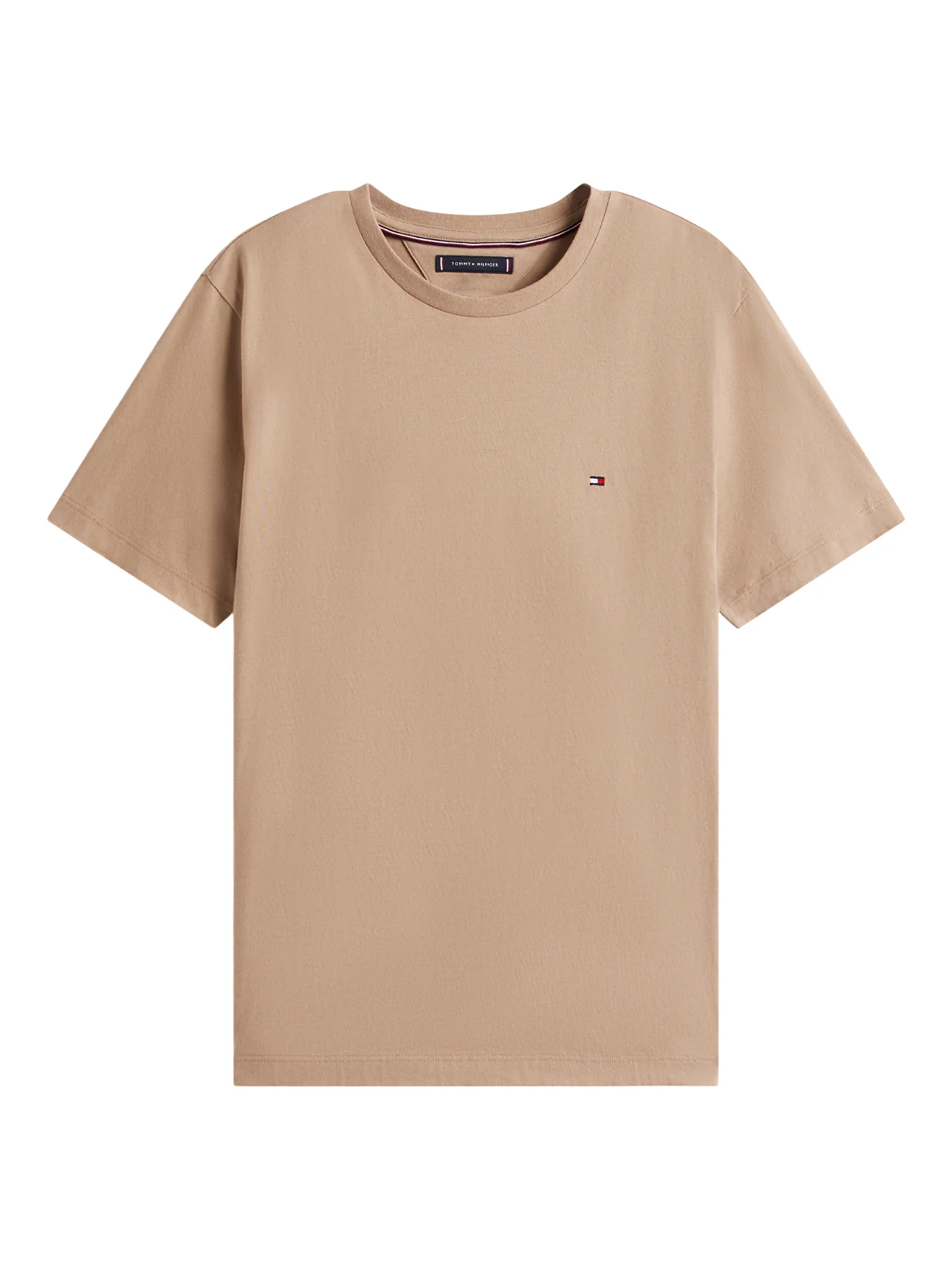 Flag Embroidery Crew Neck T-Shirt
