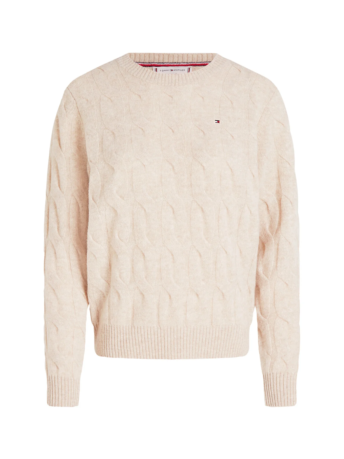 Pure Wool Cable Knit Jumper