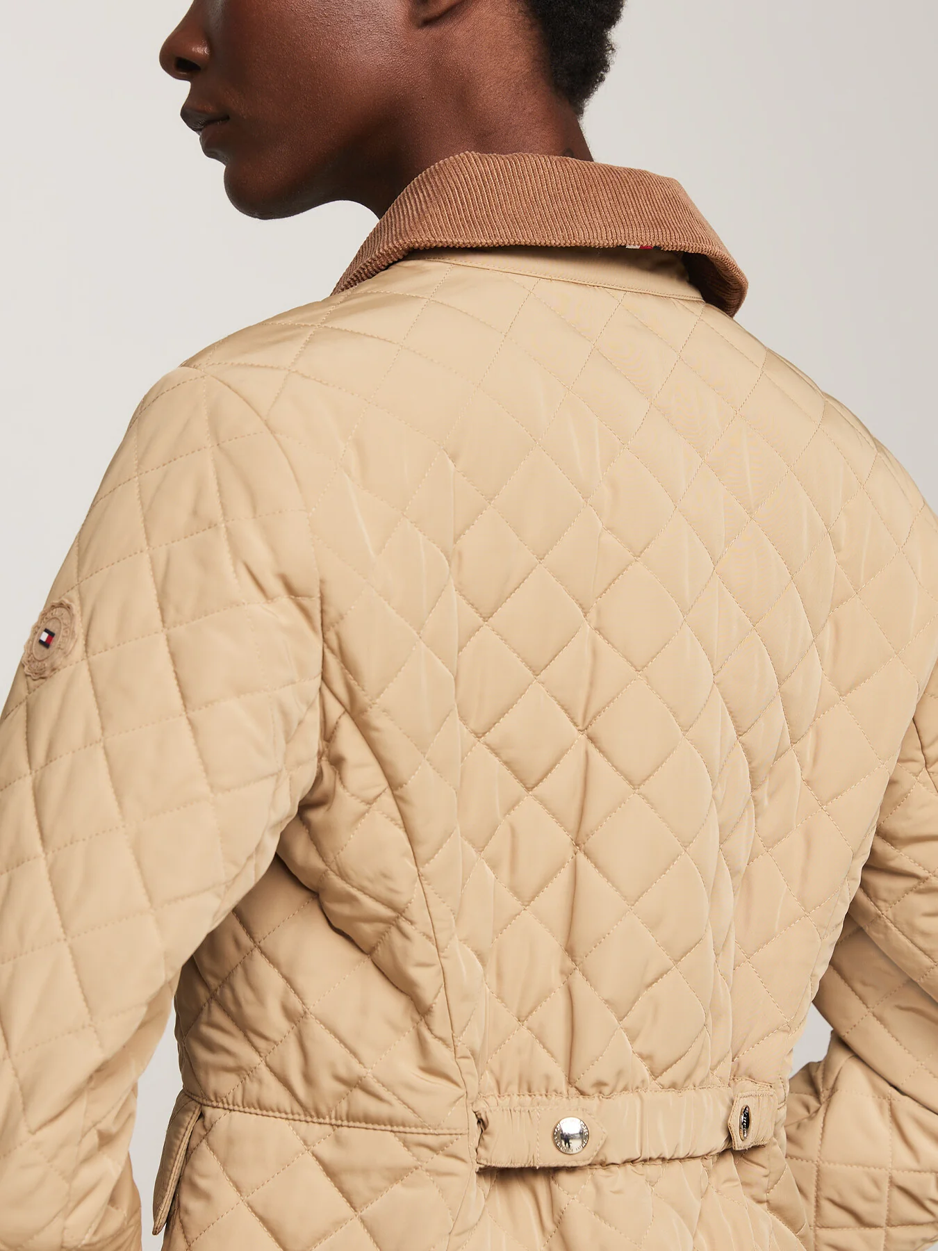 Water Repellent Slim Quilted Jacket - Image 4