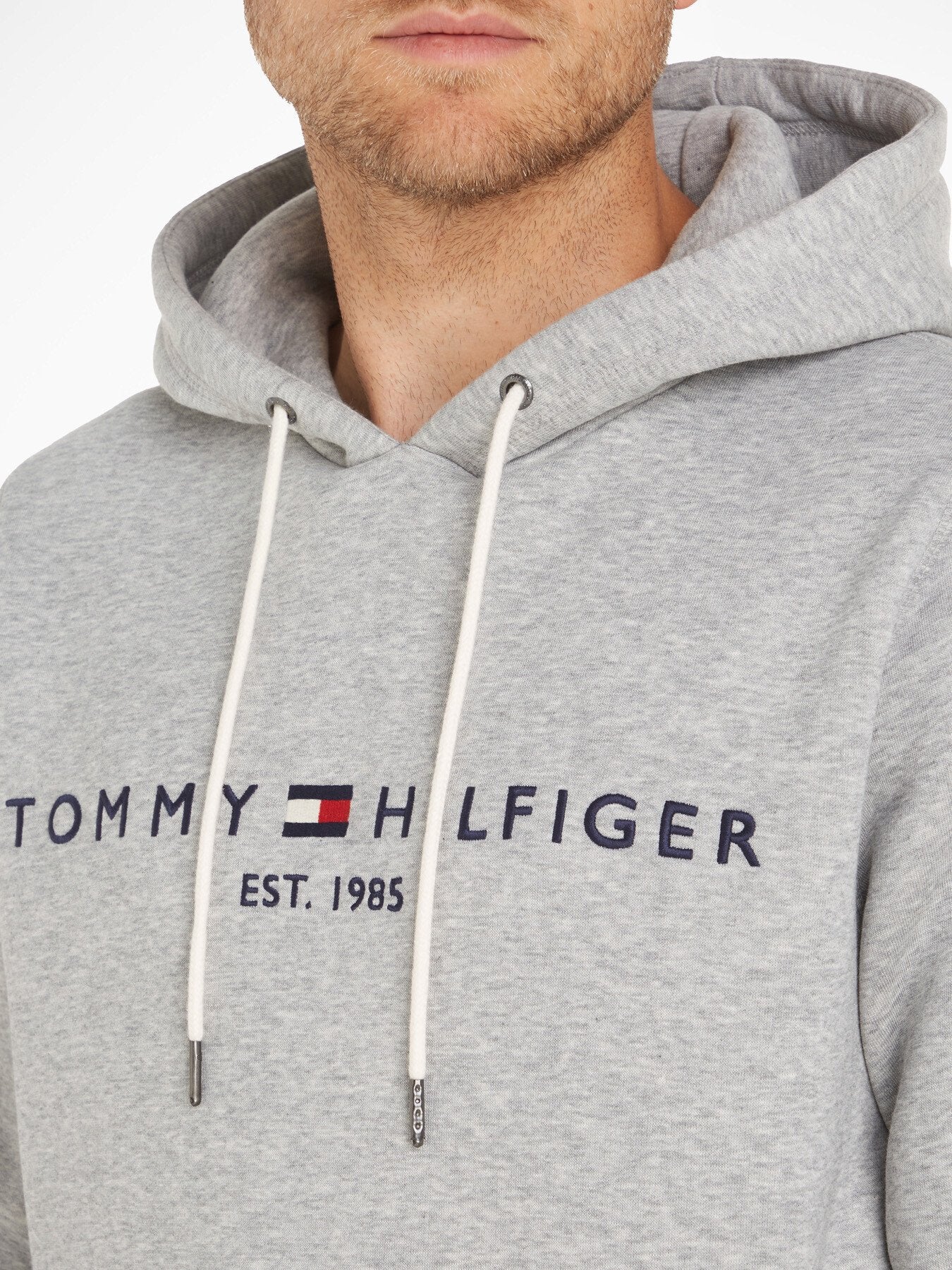Core Tommy Logo Hoody - Image 4