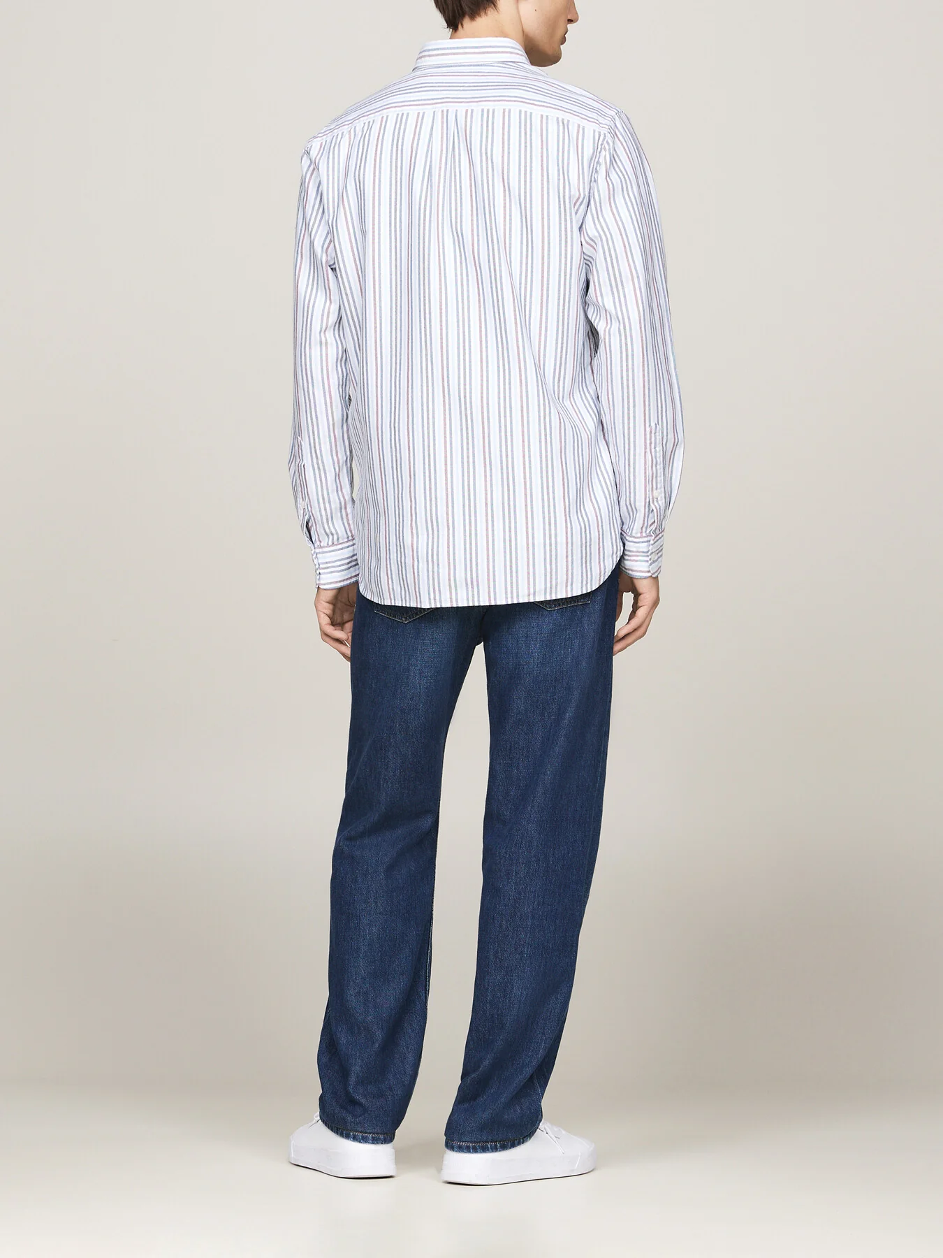 Multi Stripe Regular Fit Oxford - Image 3