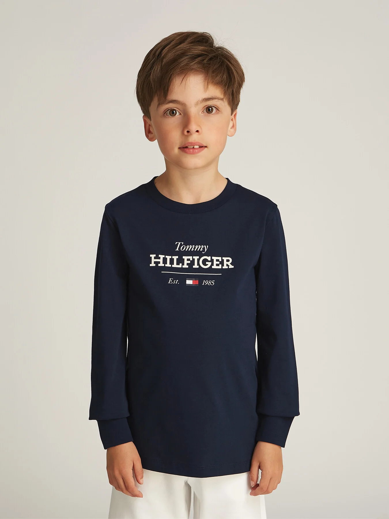 1985 Regular Fit Monotype Long Sleeve T-Shir - Image 2