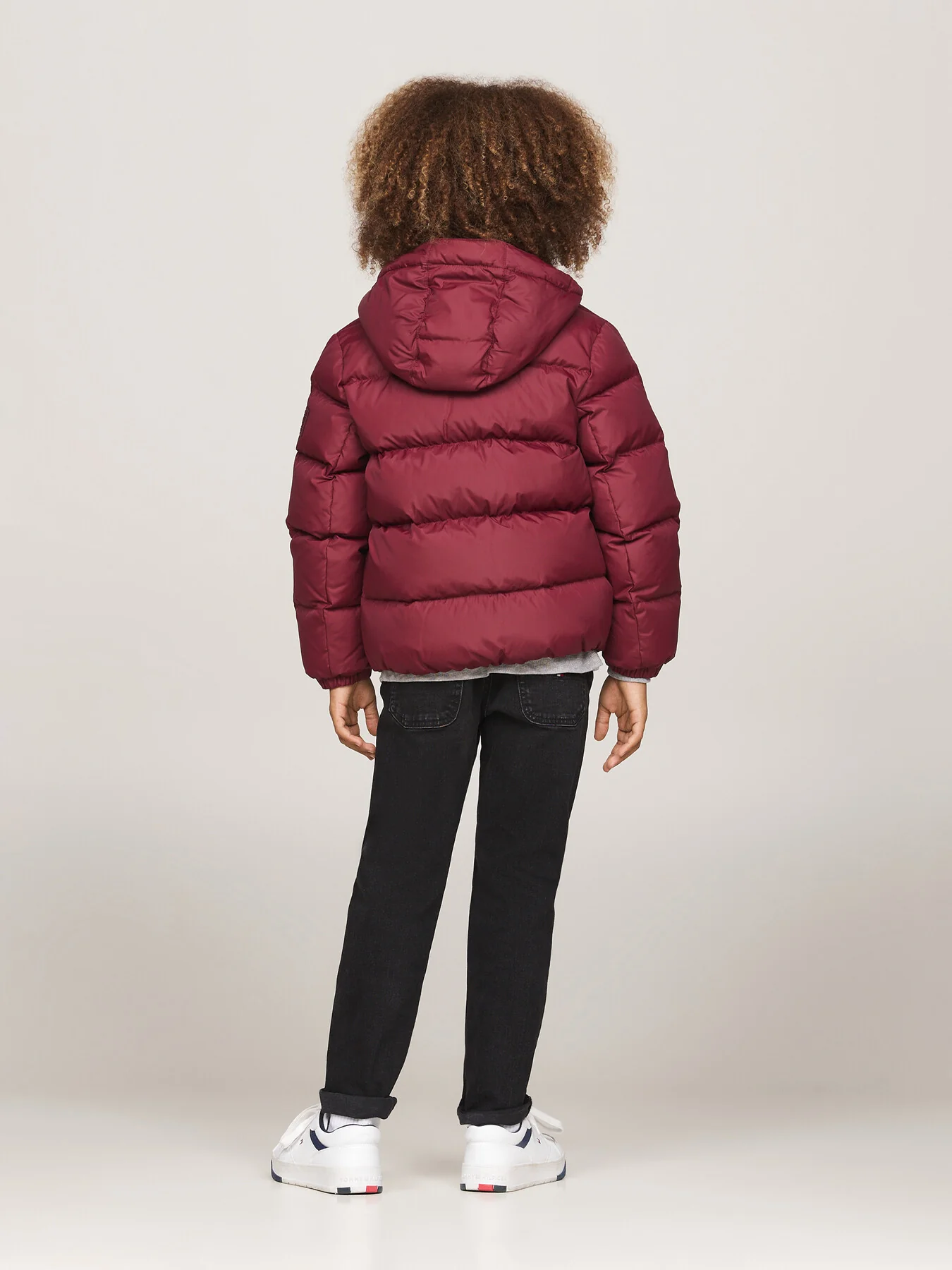 Down-Filled Hooded Relaxed Puffer Jacket - Image 3