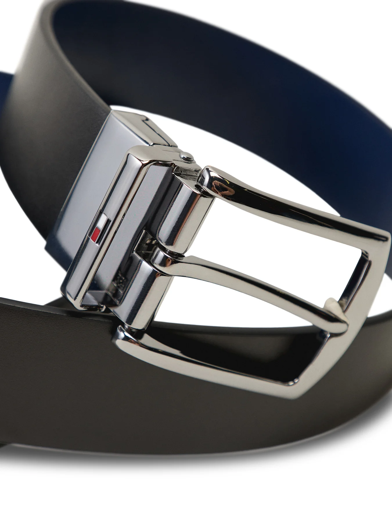 Denton Leather Belt Black - Image 3