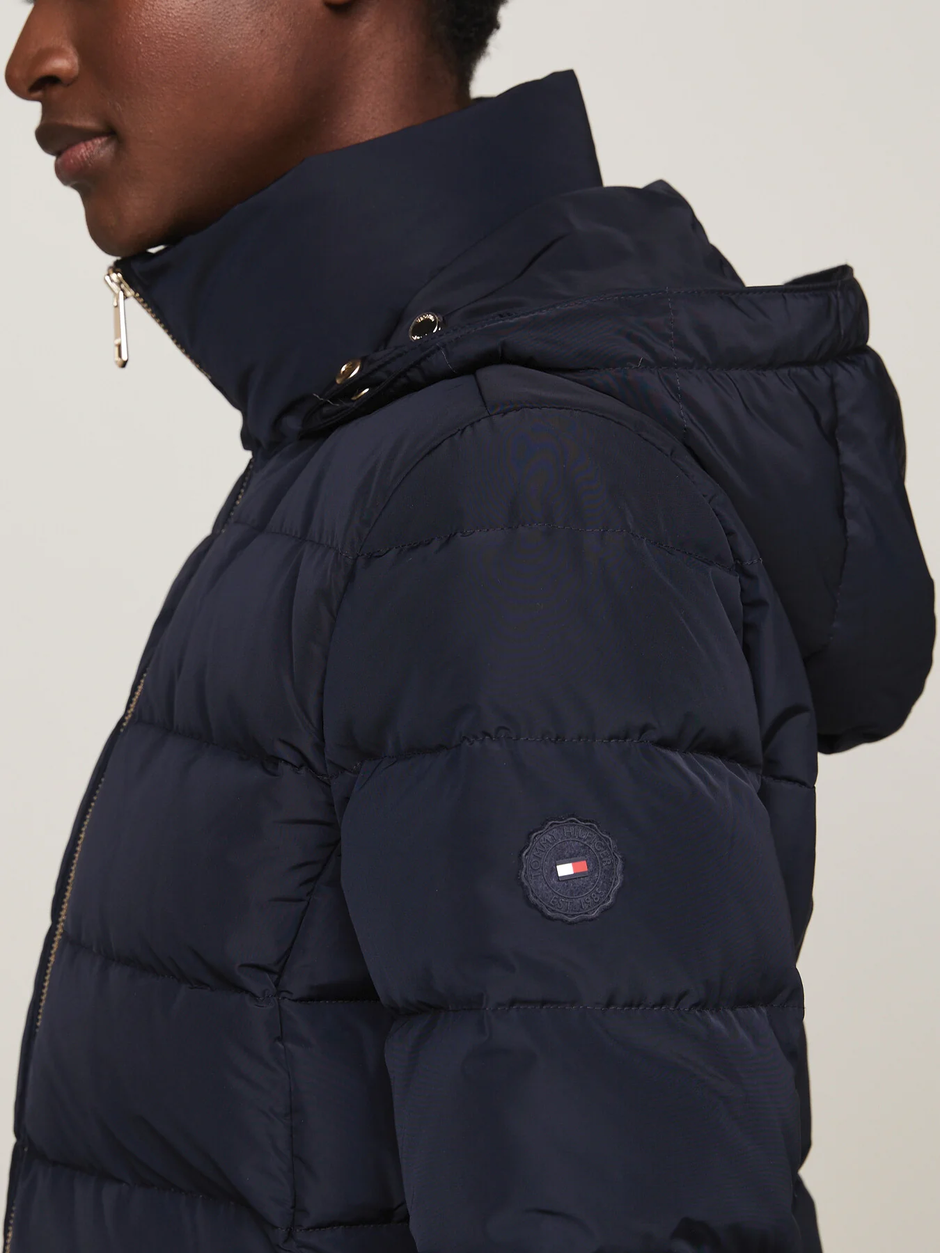 Down Fur-Trim Hooded Coat - Image 4