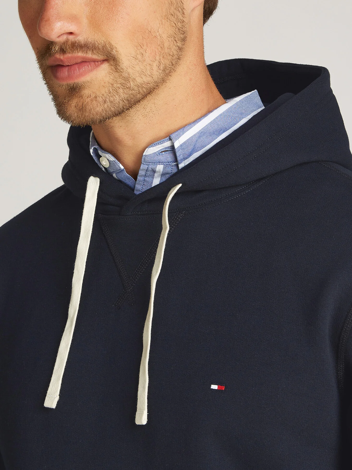 Drawstring Fleece Hoody - Image 4