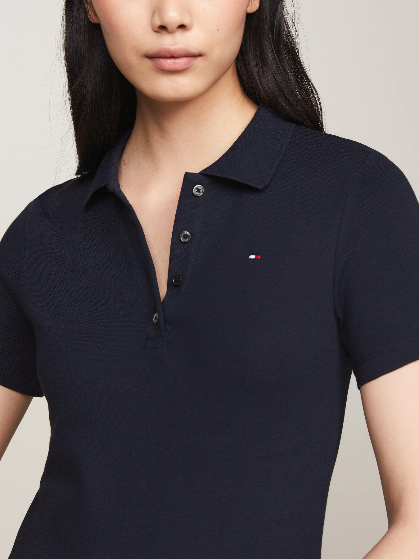 Heritage Slim Fit Polo Shirt Dress - Image 3