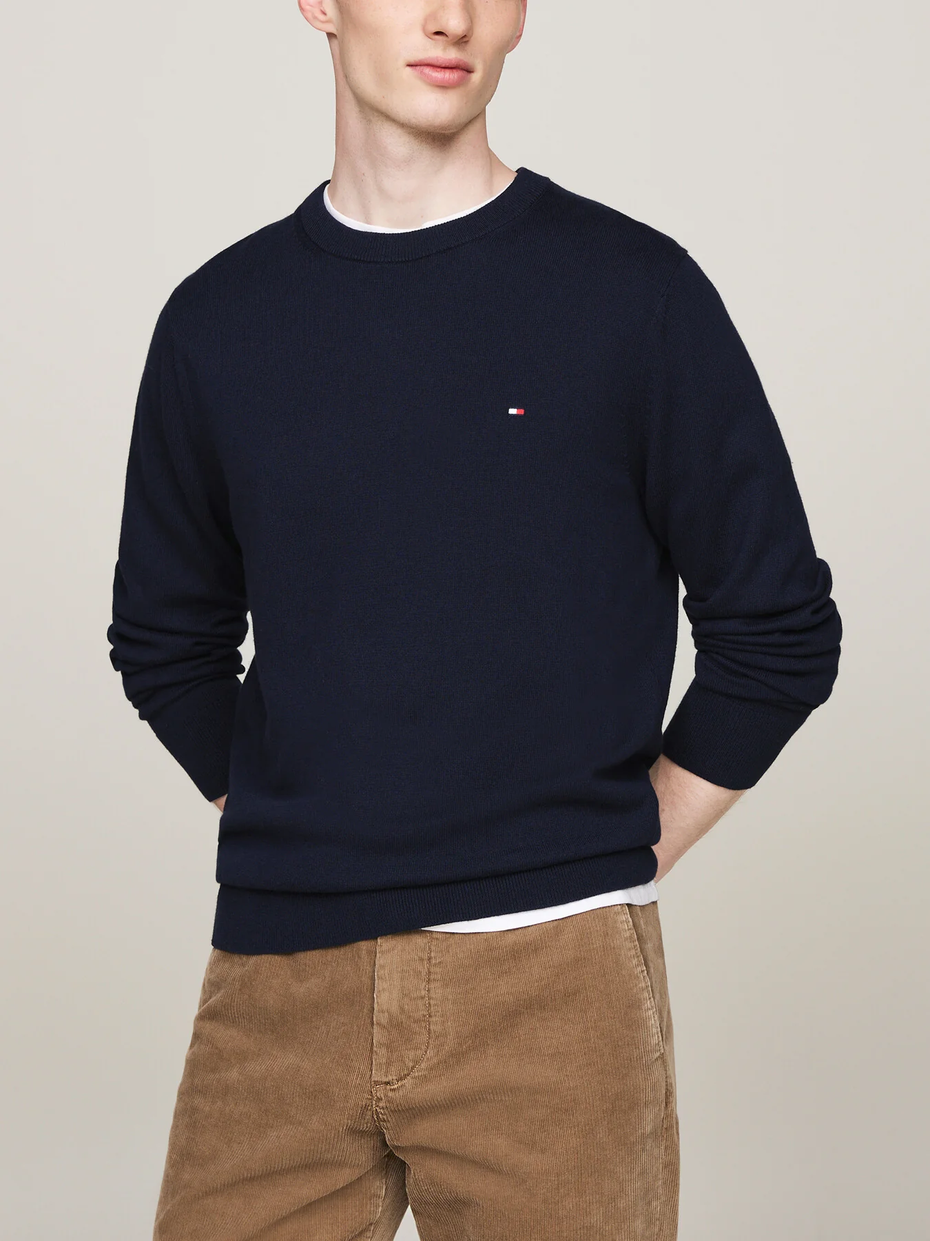 Pima Cashmere Blend Sweater - Image 2