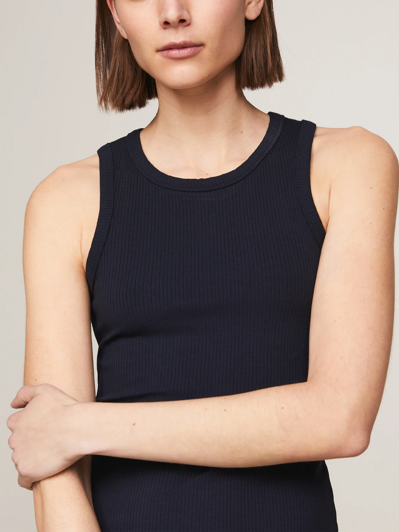 Ribbed Midi Bodycon Dress - Image 4