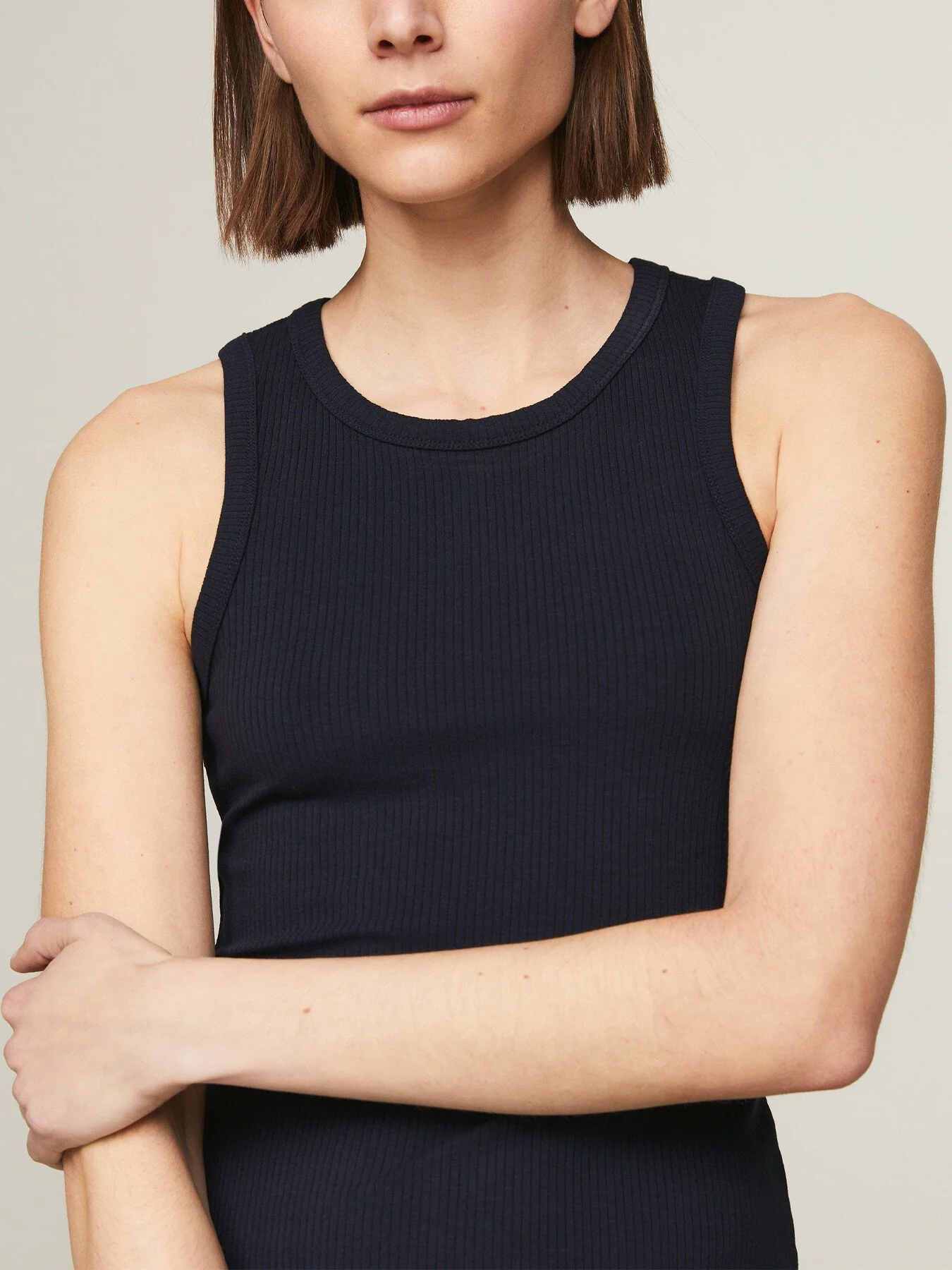 Ribbed Midi Bodycon Dress - Image 5