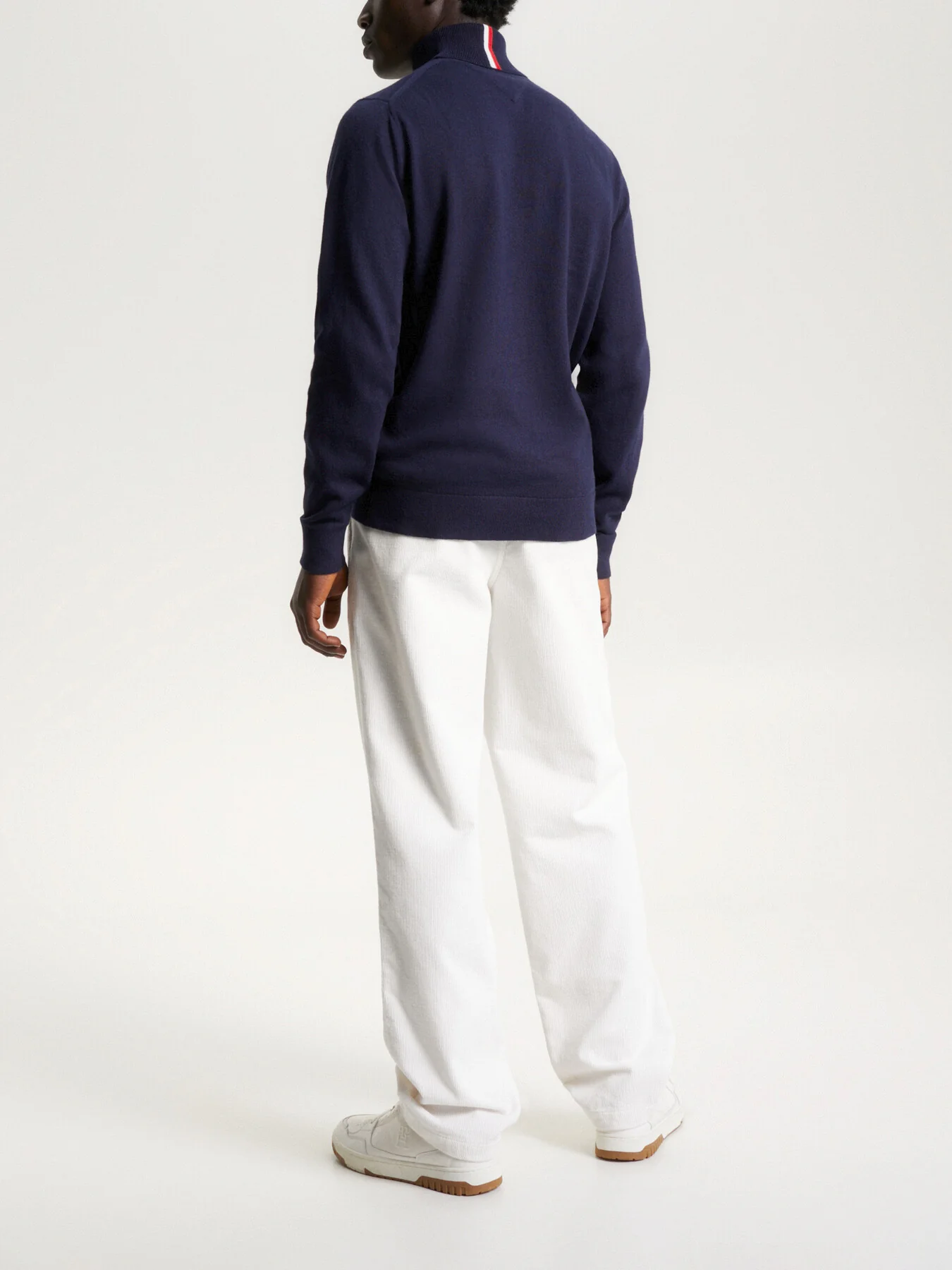 Roll Neck Jumper with Cashmere - Image 3