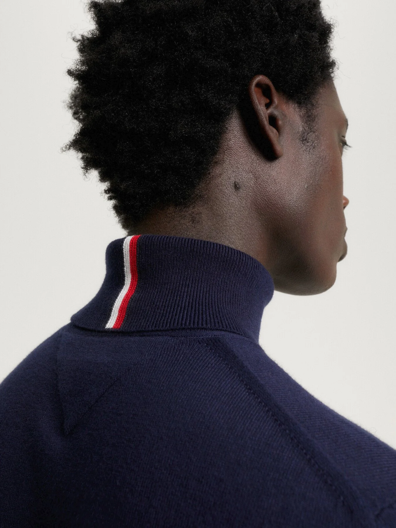 Roll Neck Jumper with Cashmere - Image 4