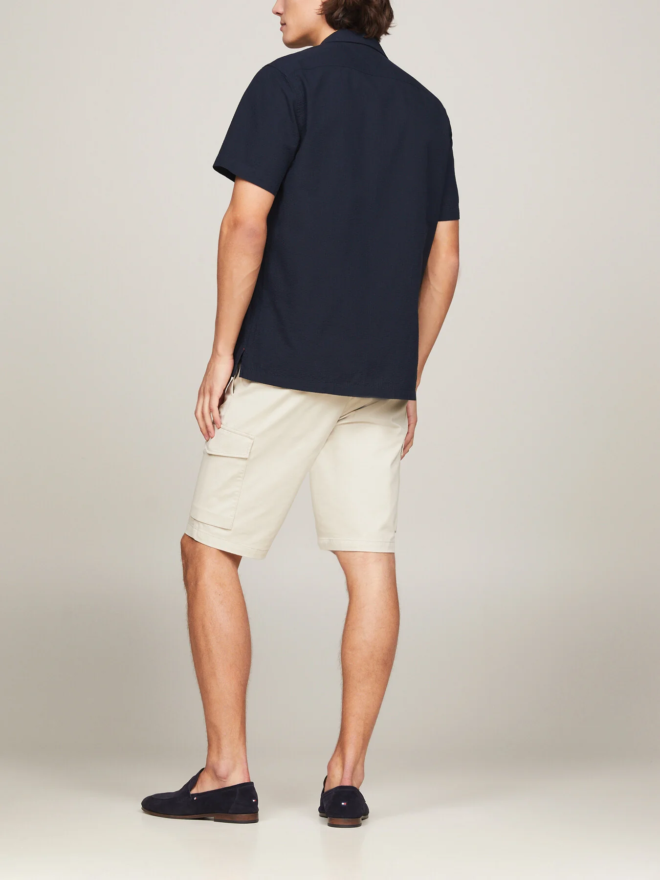 Seersucker Regular Fit Short Sleeve Shirt - Image 2
