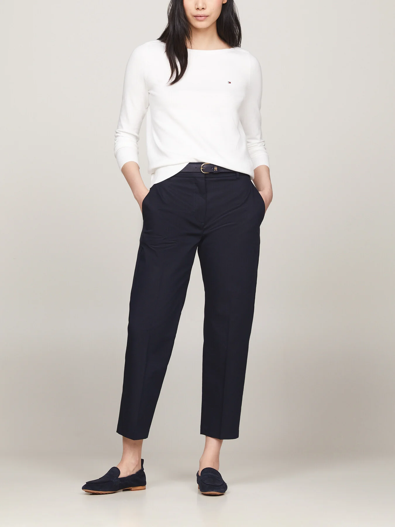 Boat Neck Jersey Sweatshirt - Image 5