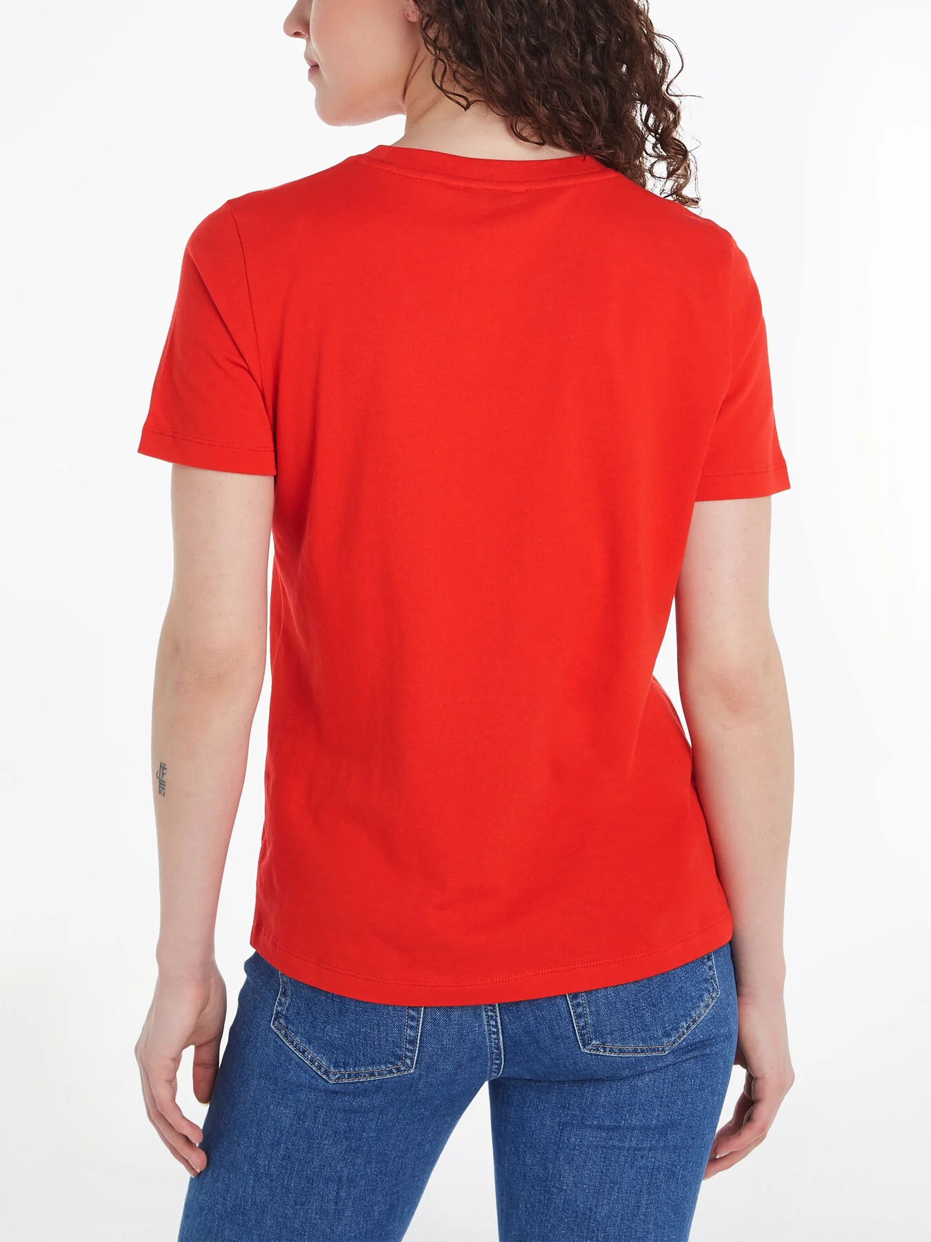 Curve Signature Logo Flag T-Shirt - Image 2