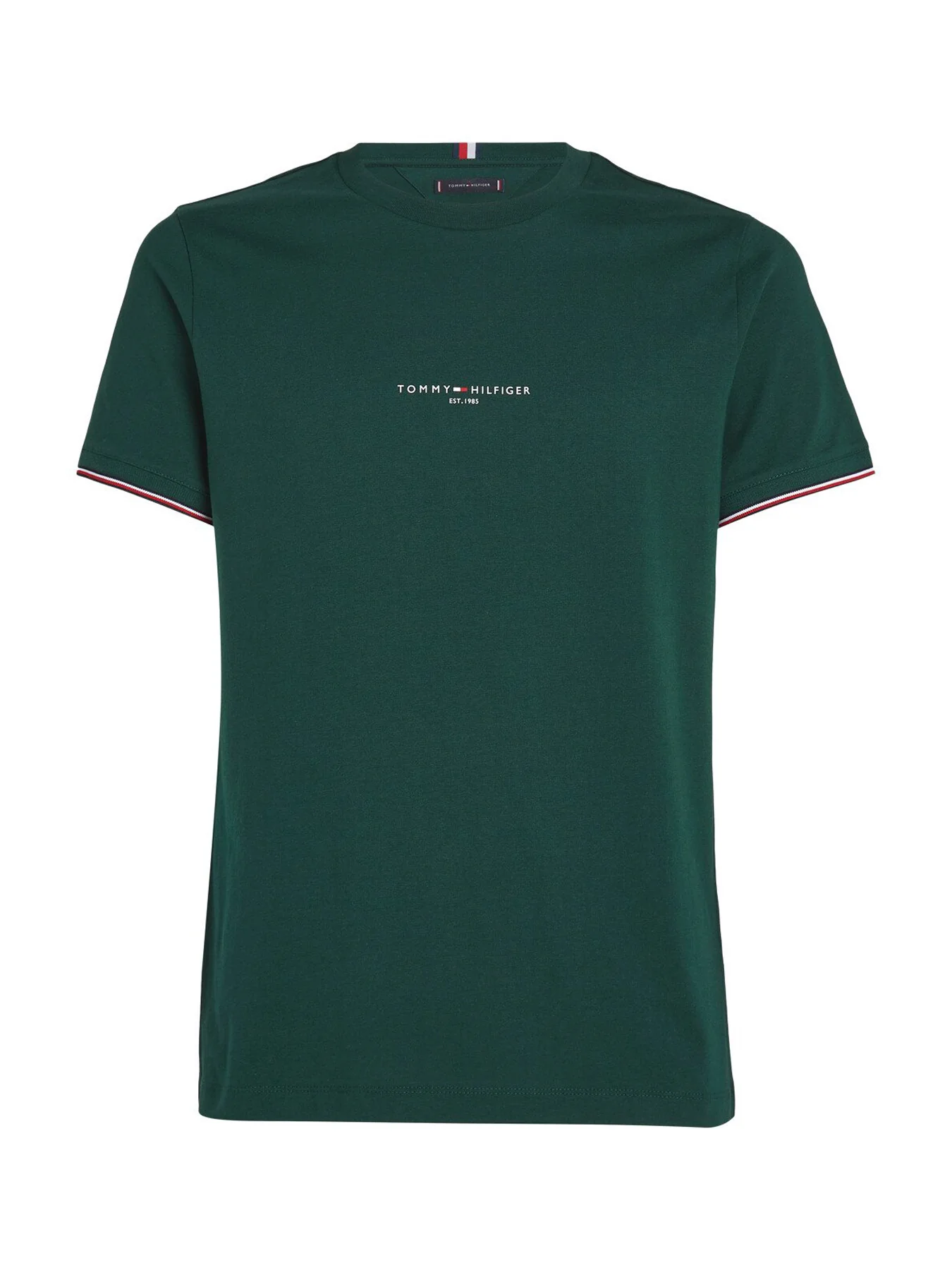 Tipped Logo Slim Fit T-Shirt