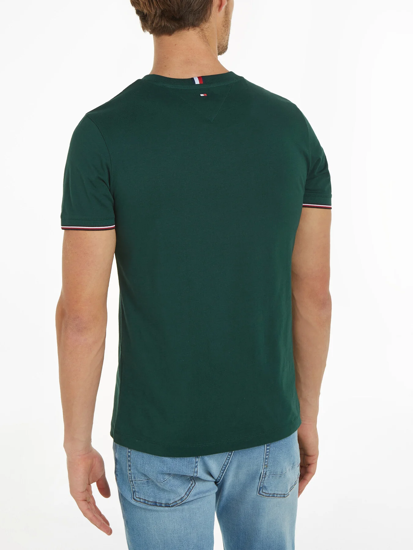 Tipped Logo Slim Fit T-Shirt - Image 2