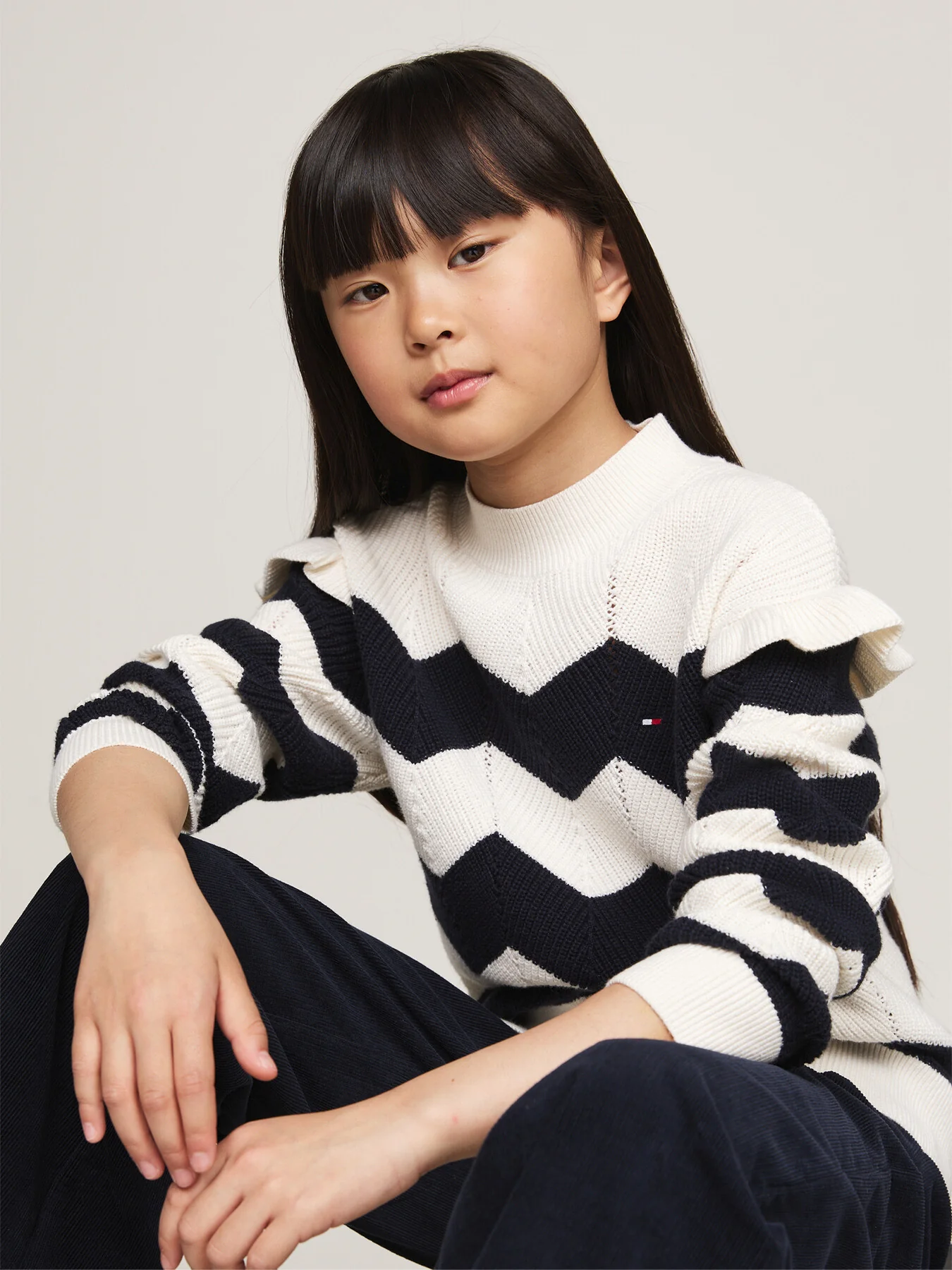 Chevron Stripe Jumper - Image 4