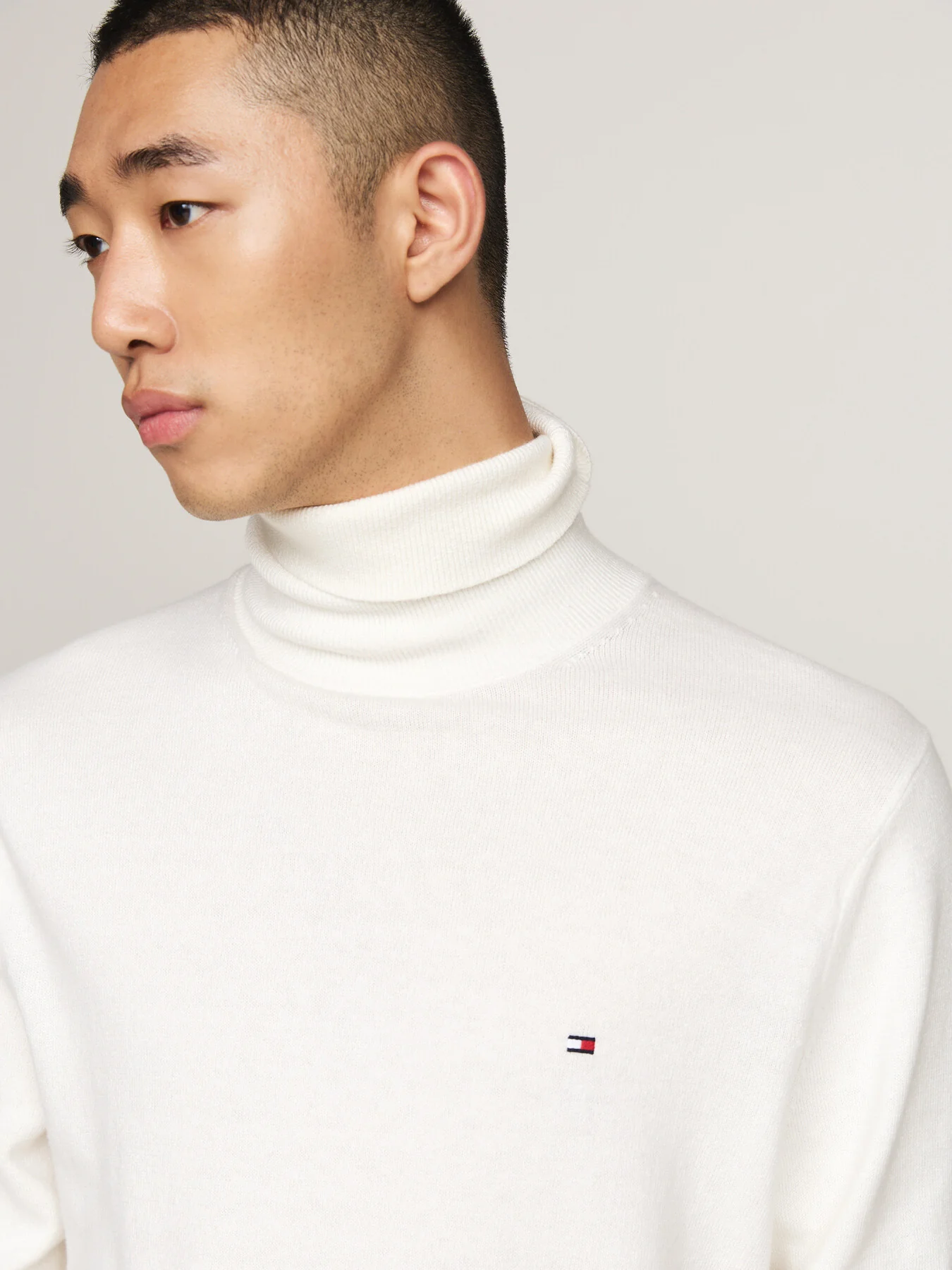Roll Neck Jumper with Cashmere - Image 5