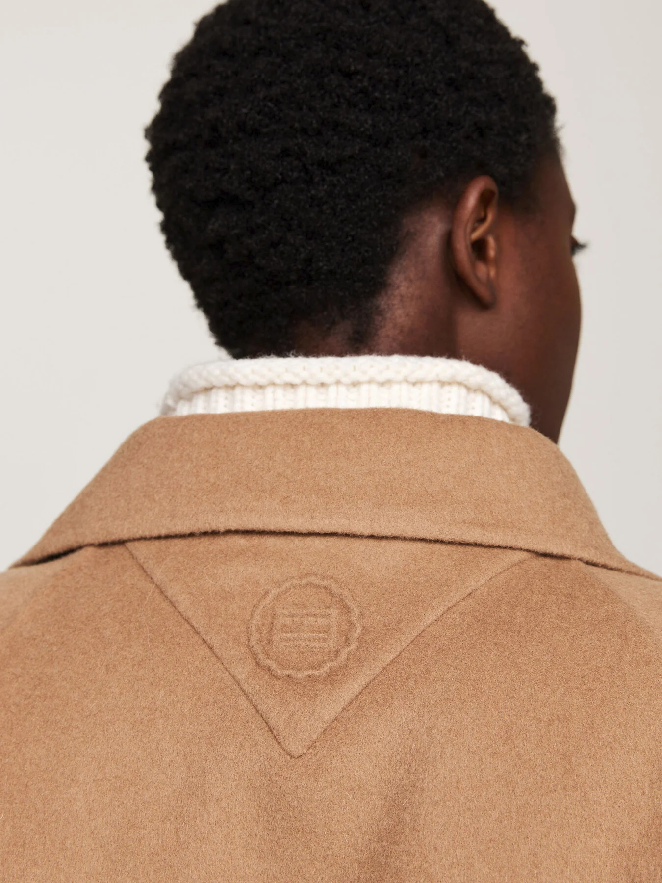 Double Faced Wool Rich Belted Coat - Image 4