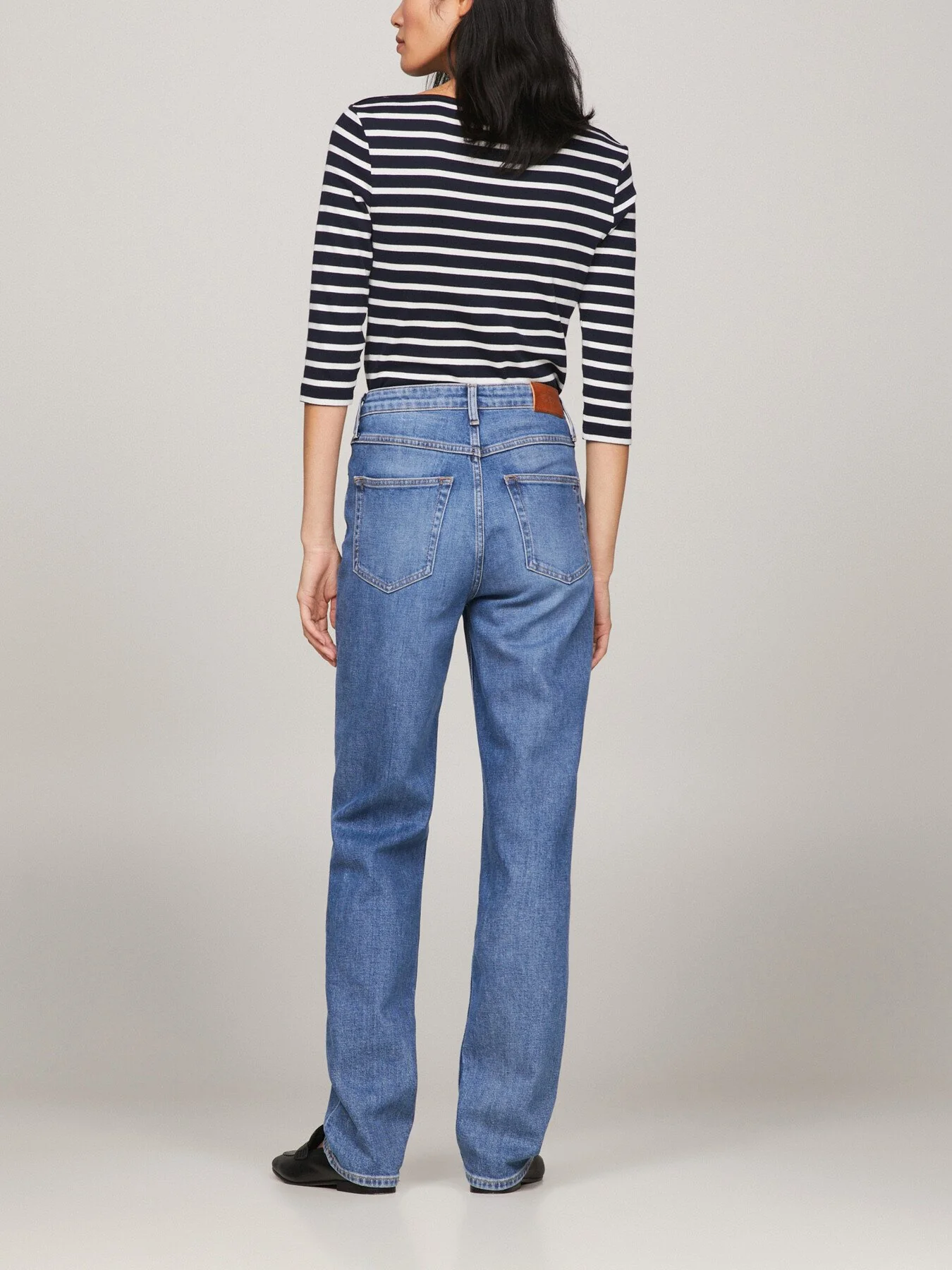 Classics Melany Mid Rise Fitted Straight Jeans - Image 2