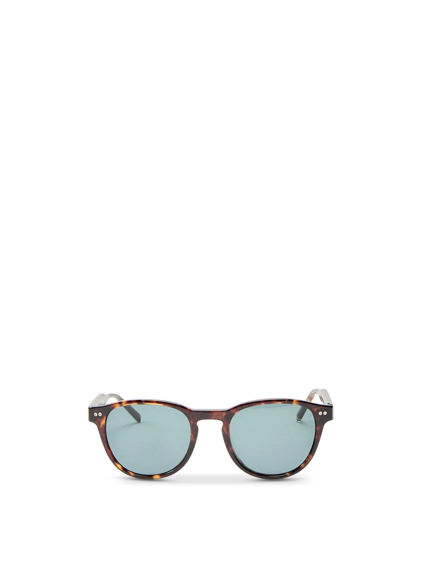 Mens Round Havana Sunglasses