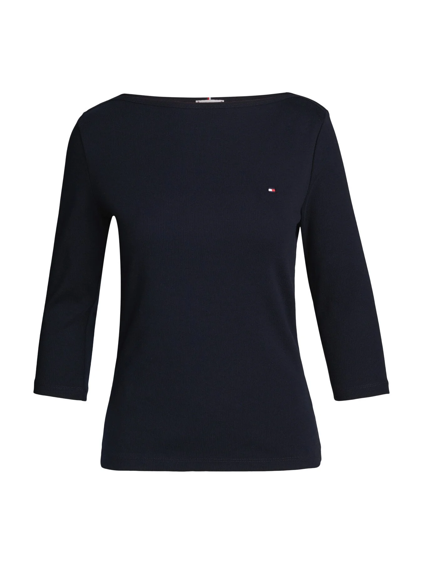 Boat Neck Slim T-Shirt Desert Sky