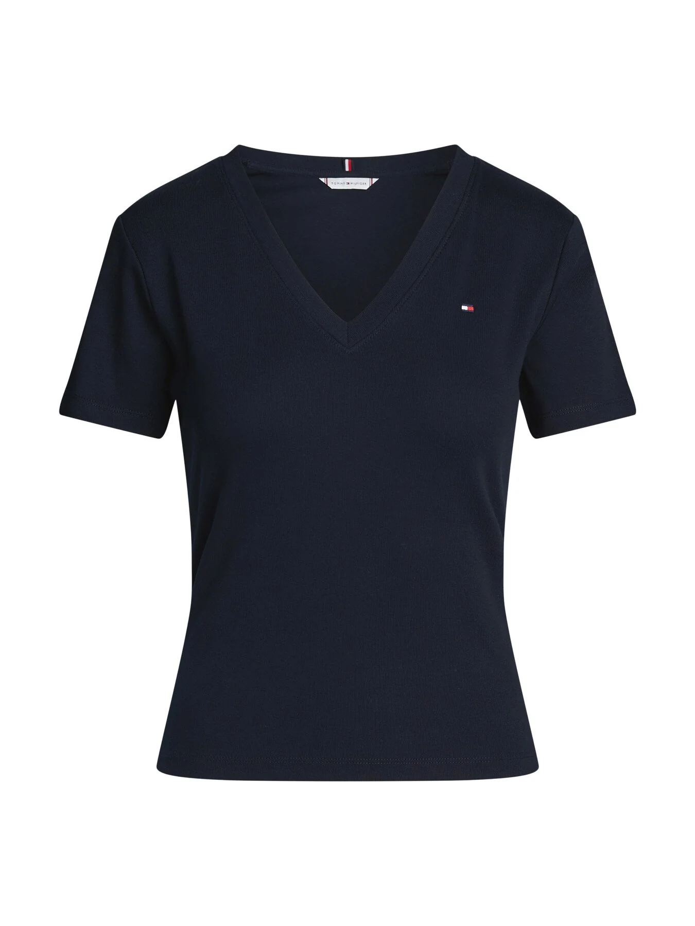 V-Neck Slim T-Shirt Desert Sky