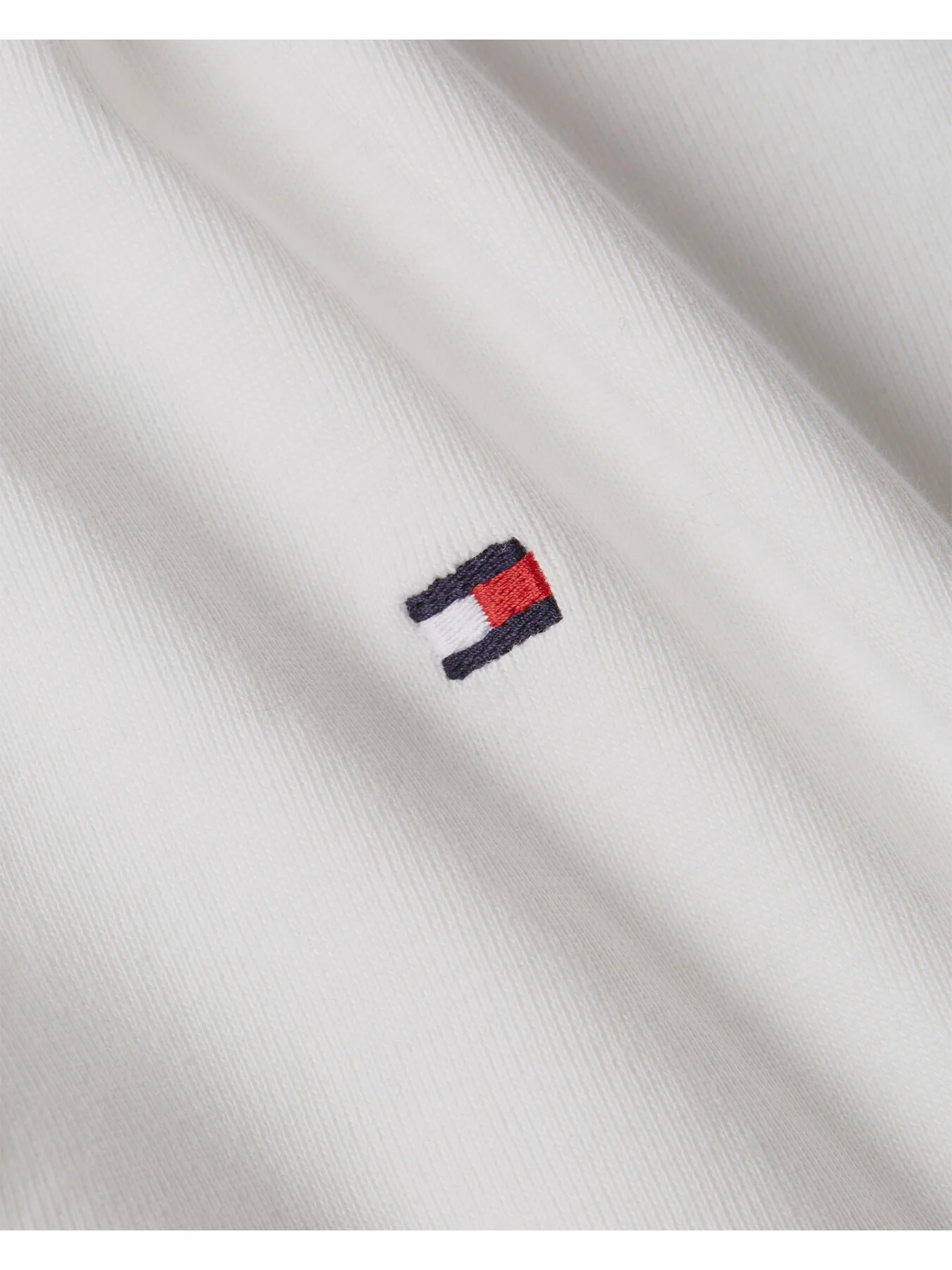 V-Neck Slim T-Shirt Ecru - Image 6