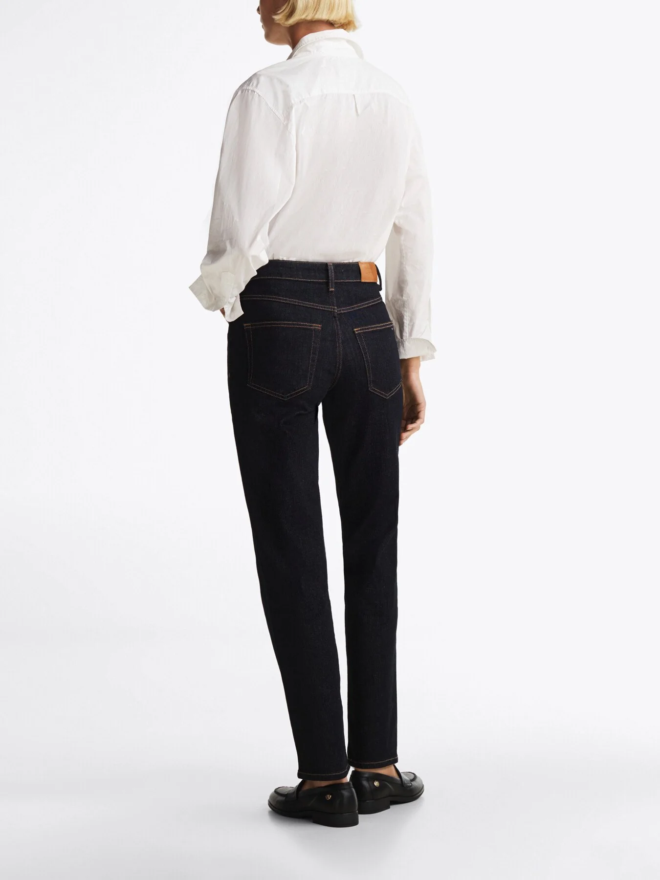 Mid Rise Classic Straight Jeans - Image 3