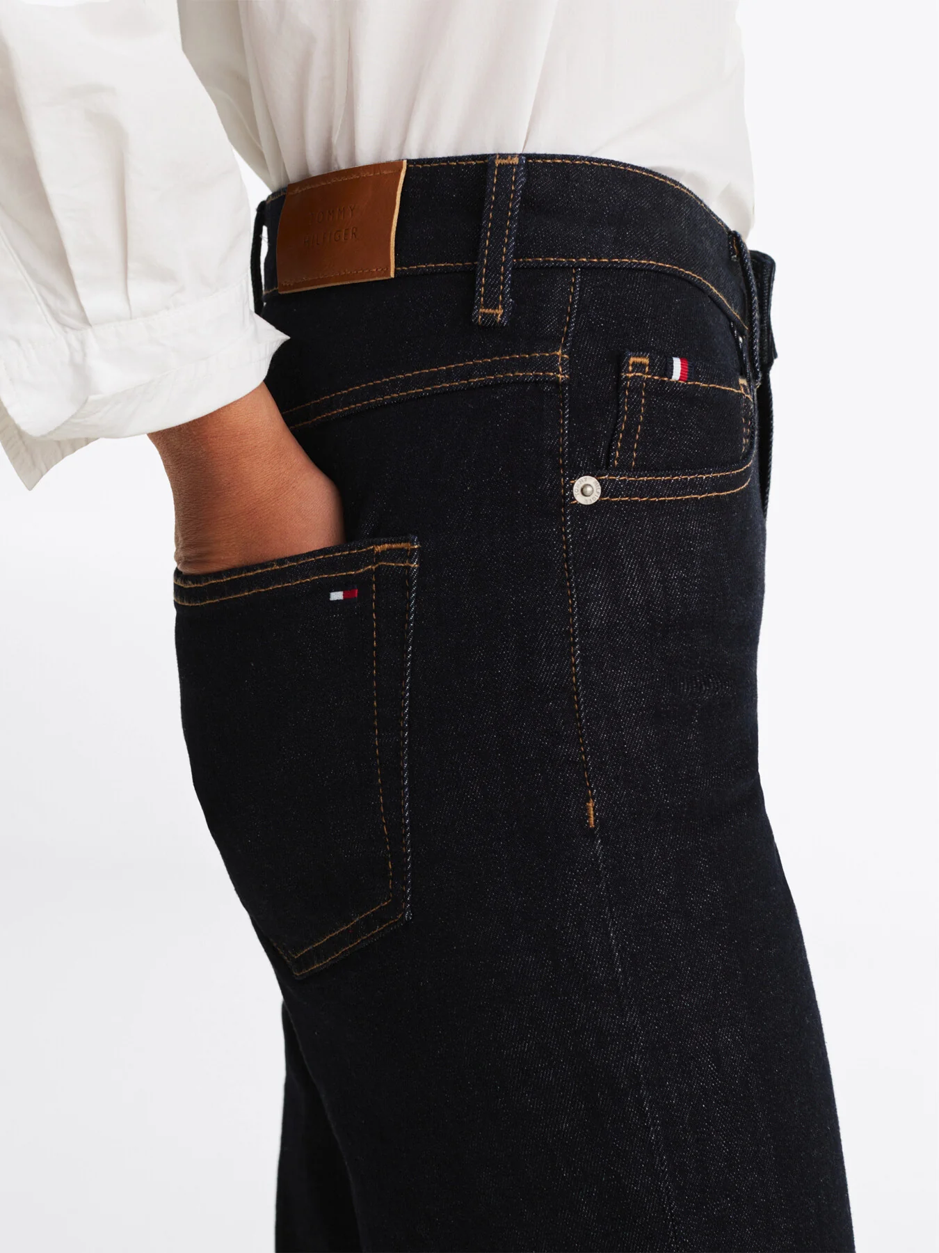 Mid Rise Classic Straight Jeans - Image 4