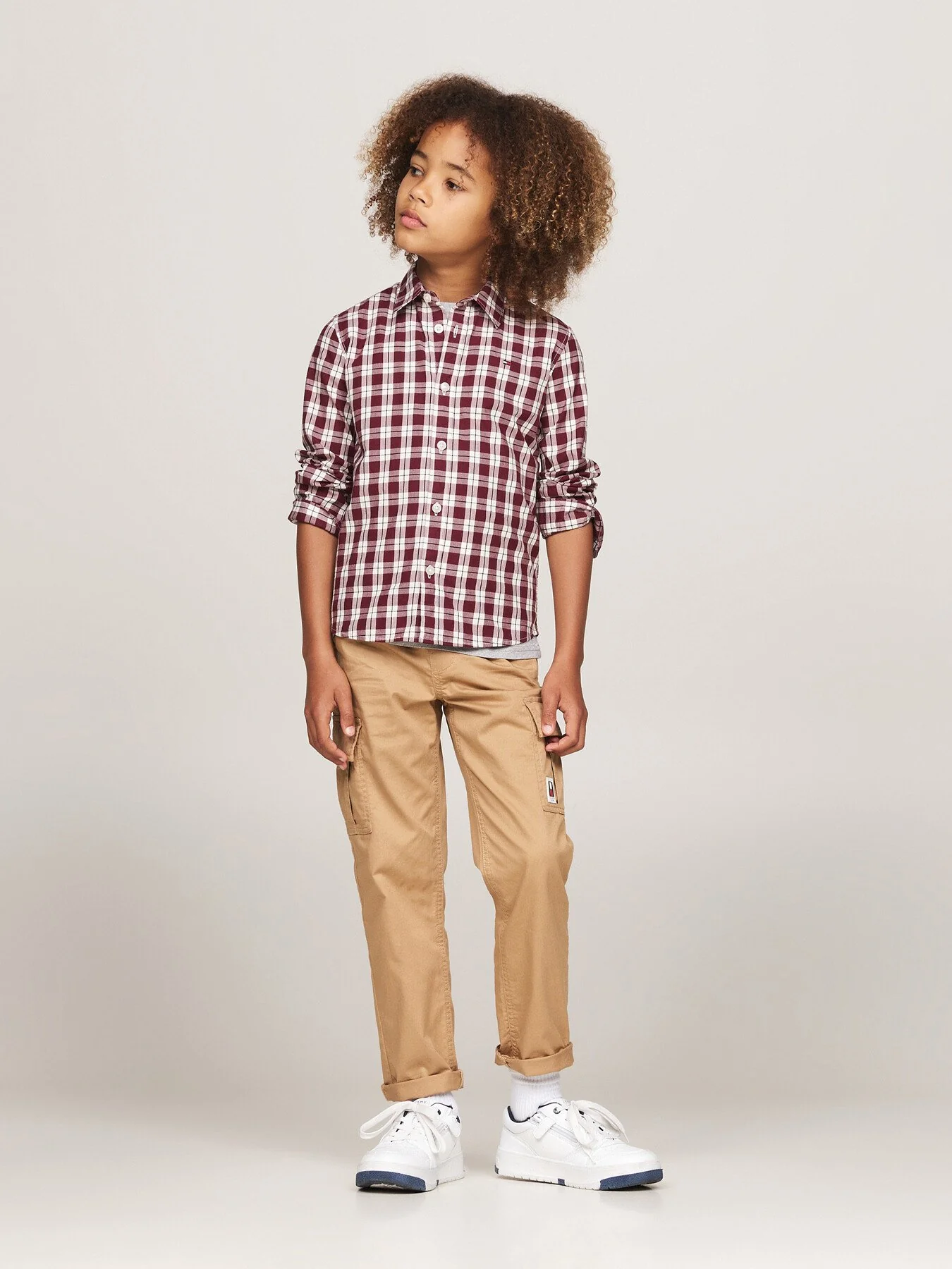 Small Check Regular Fit Shirt - Image 5