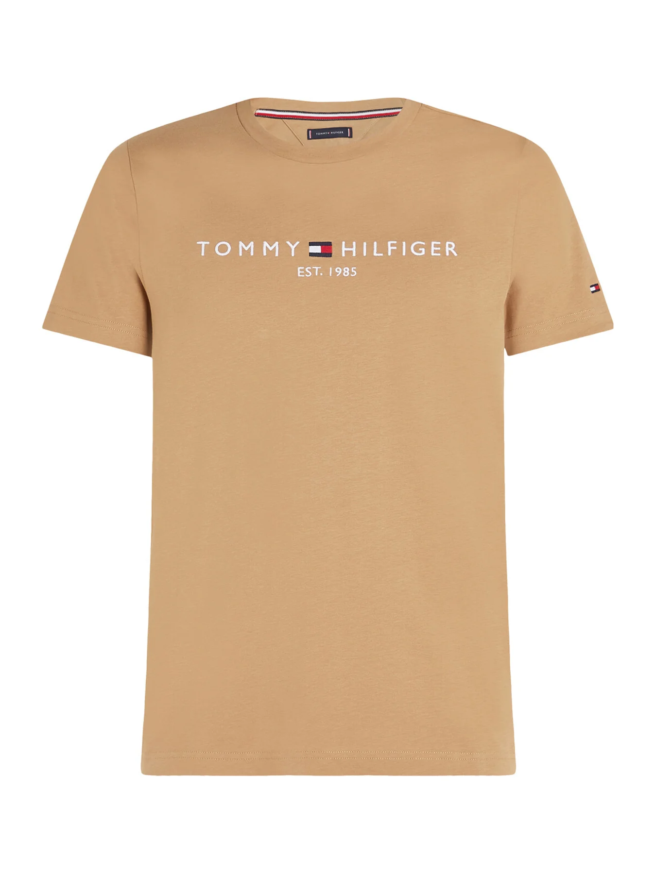 Logo Embroidery Slim T-Shirt