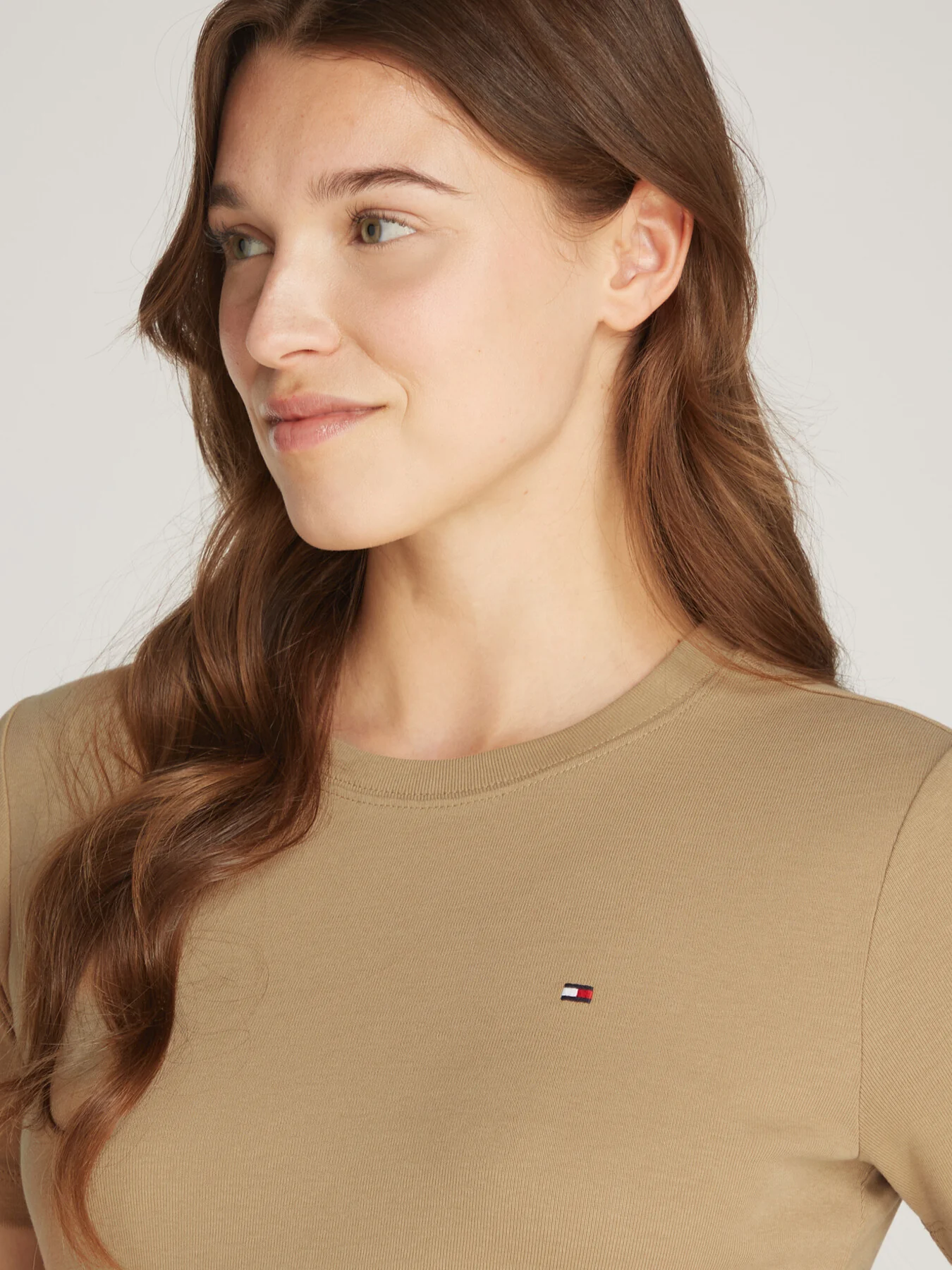 Slim Crew Neck Short Sleeve T-Shirt - Image 3