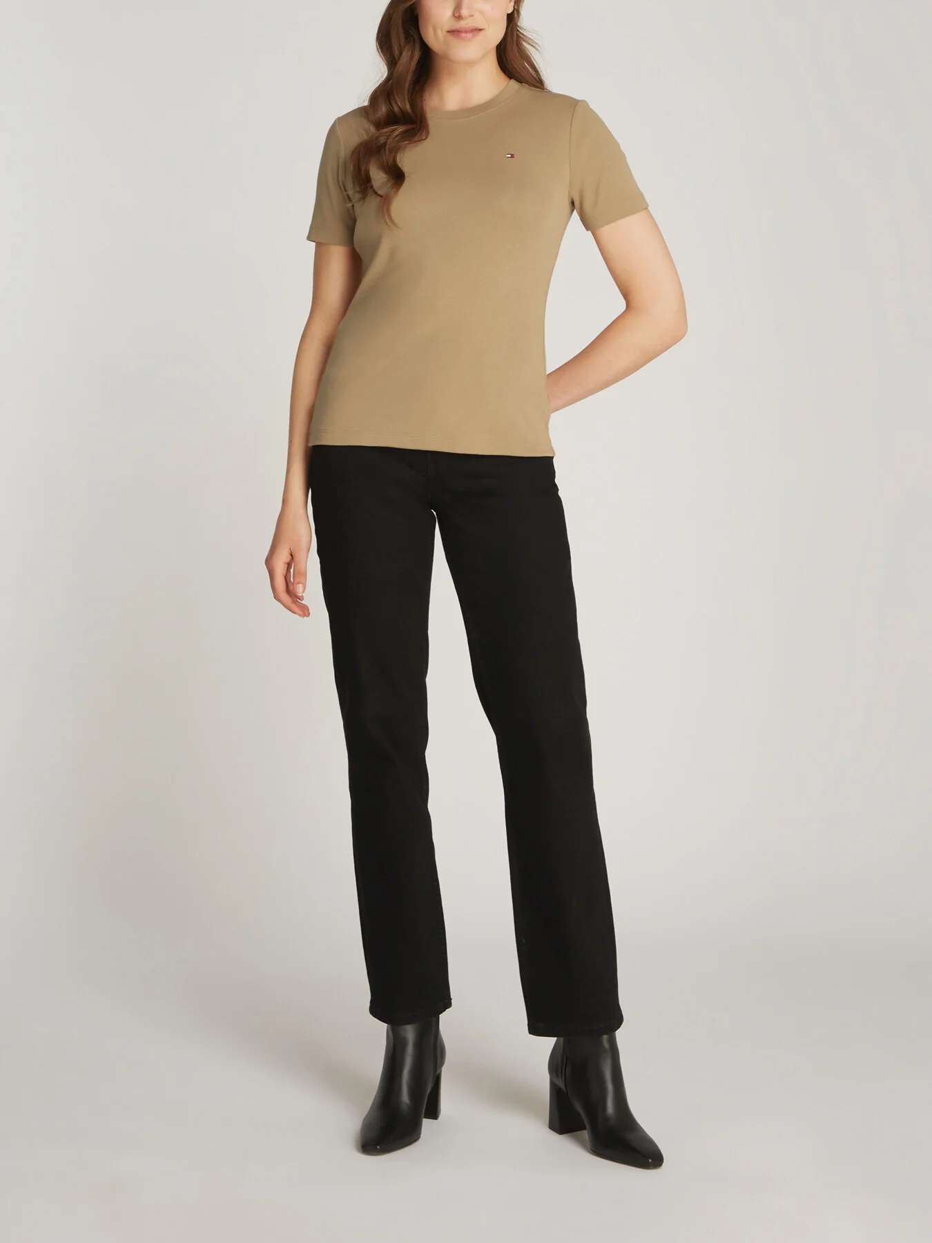 Slim Crew Neck Short Sleeve T-Shirt - Image 5