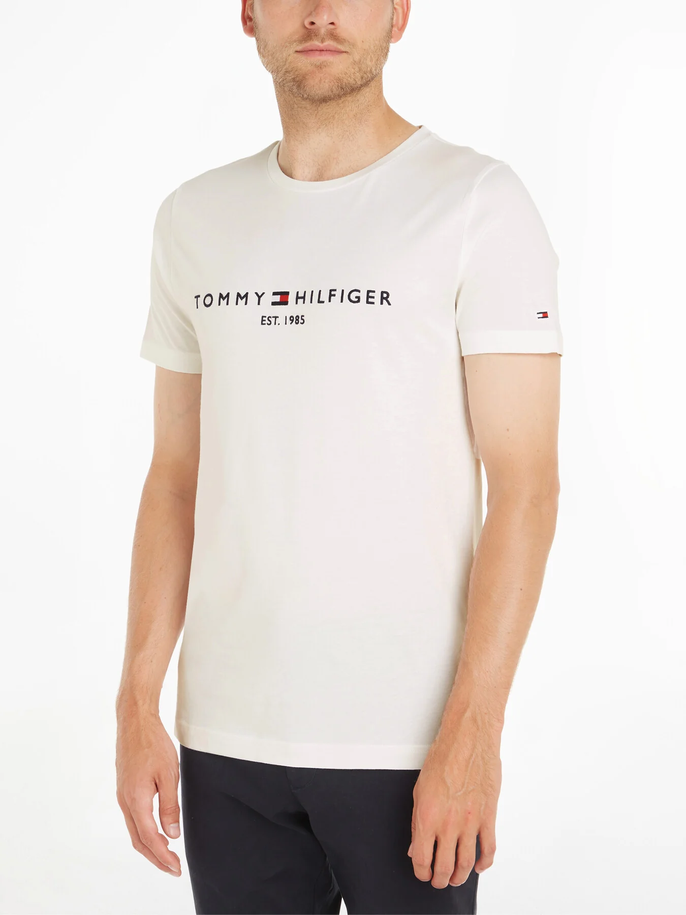 Core Tommy Logo T-Shirt - Image 4