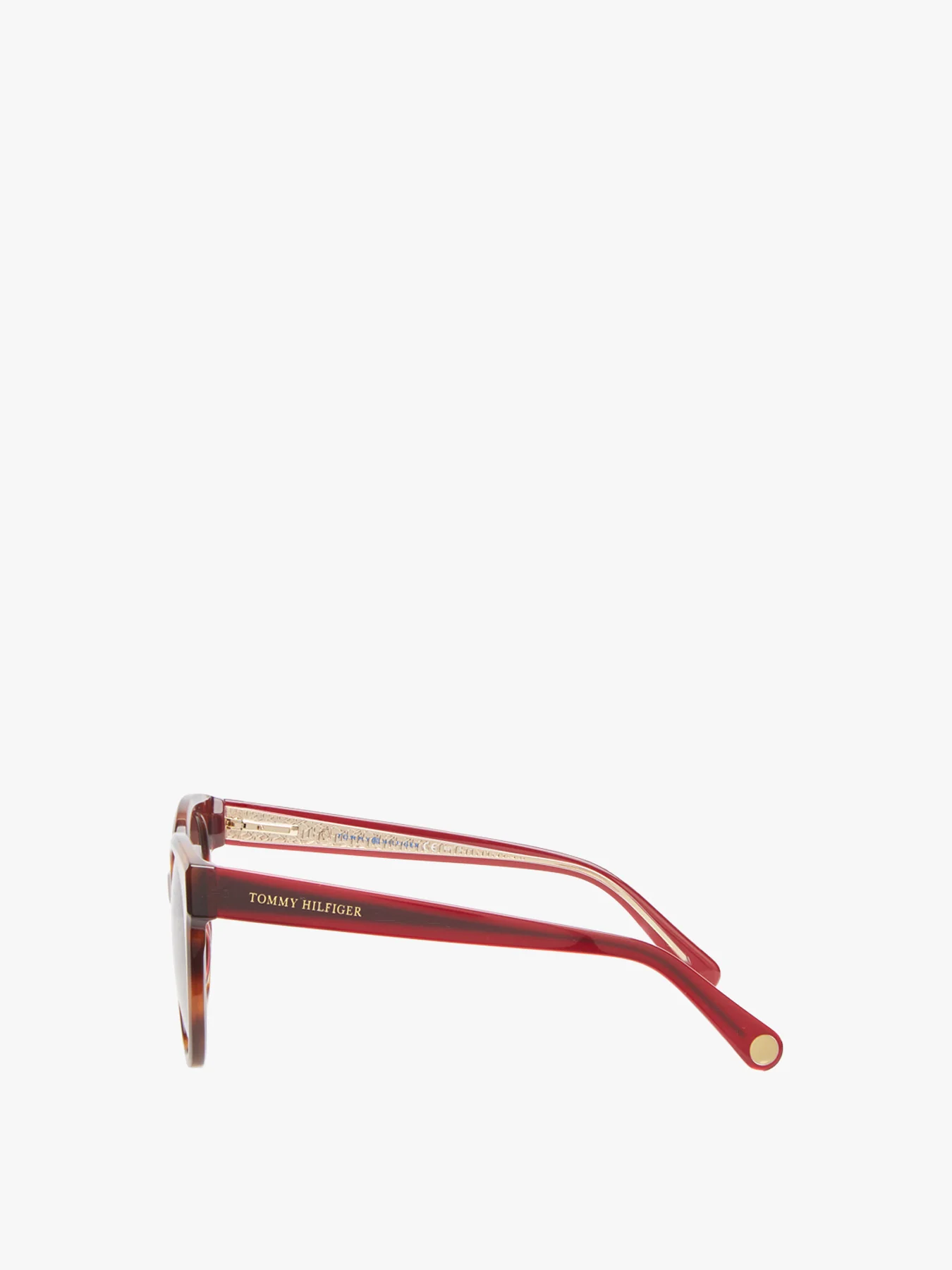 TH 1885/S Acetate Round Cat Eye Sunglasses - Image 2