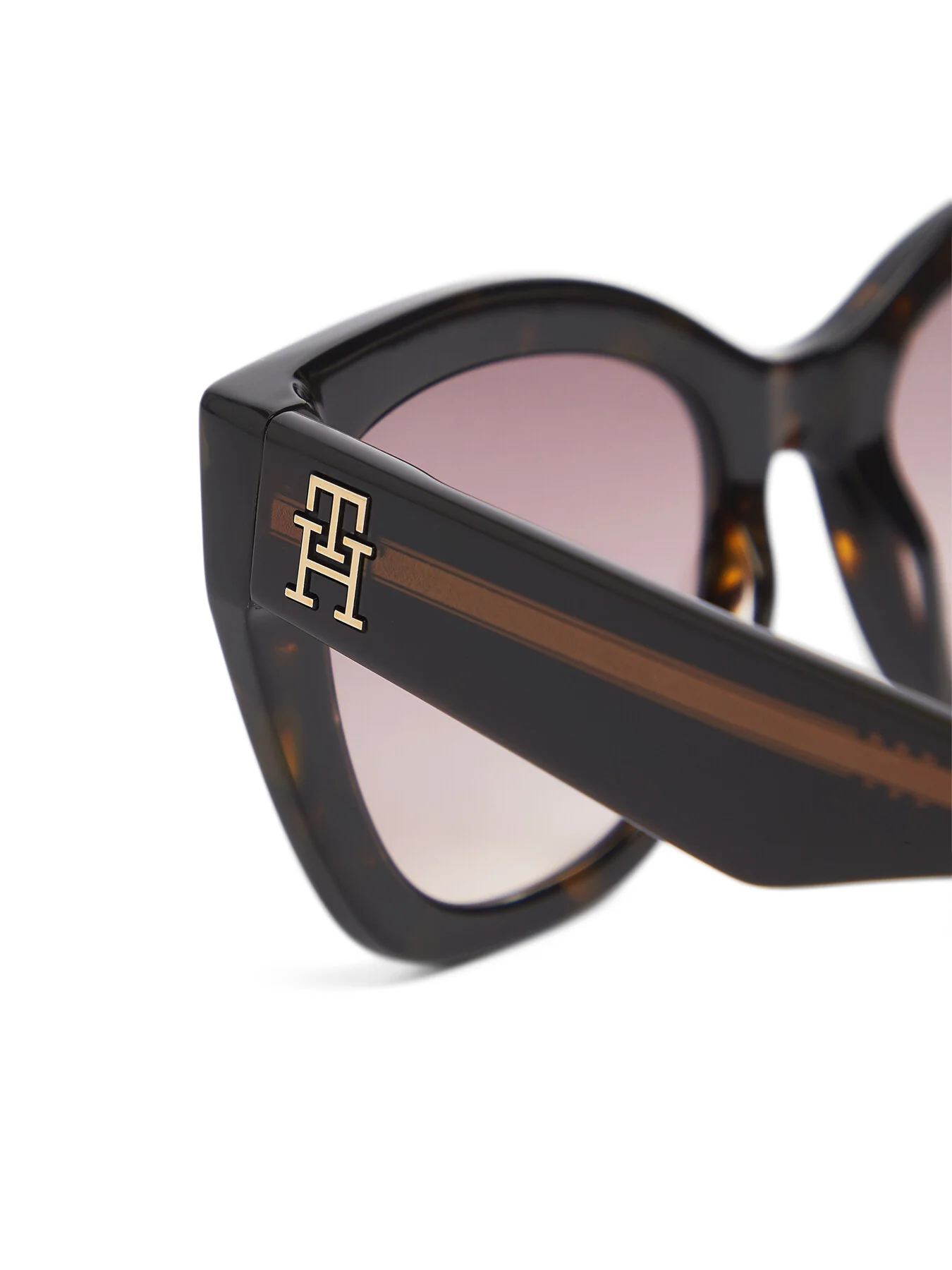 TH 1980S Womens TH logo Acetate Sunglasses - Image 3