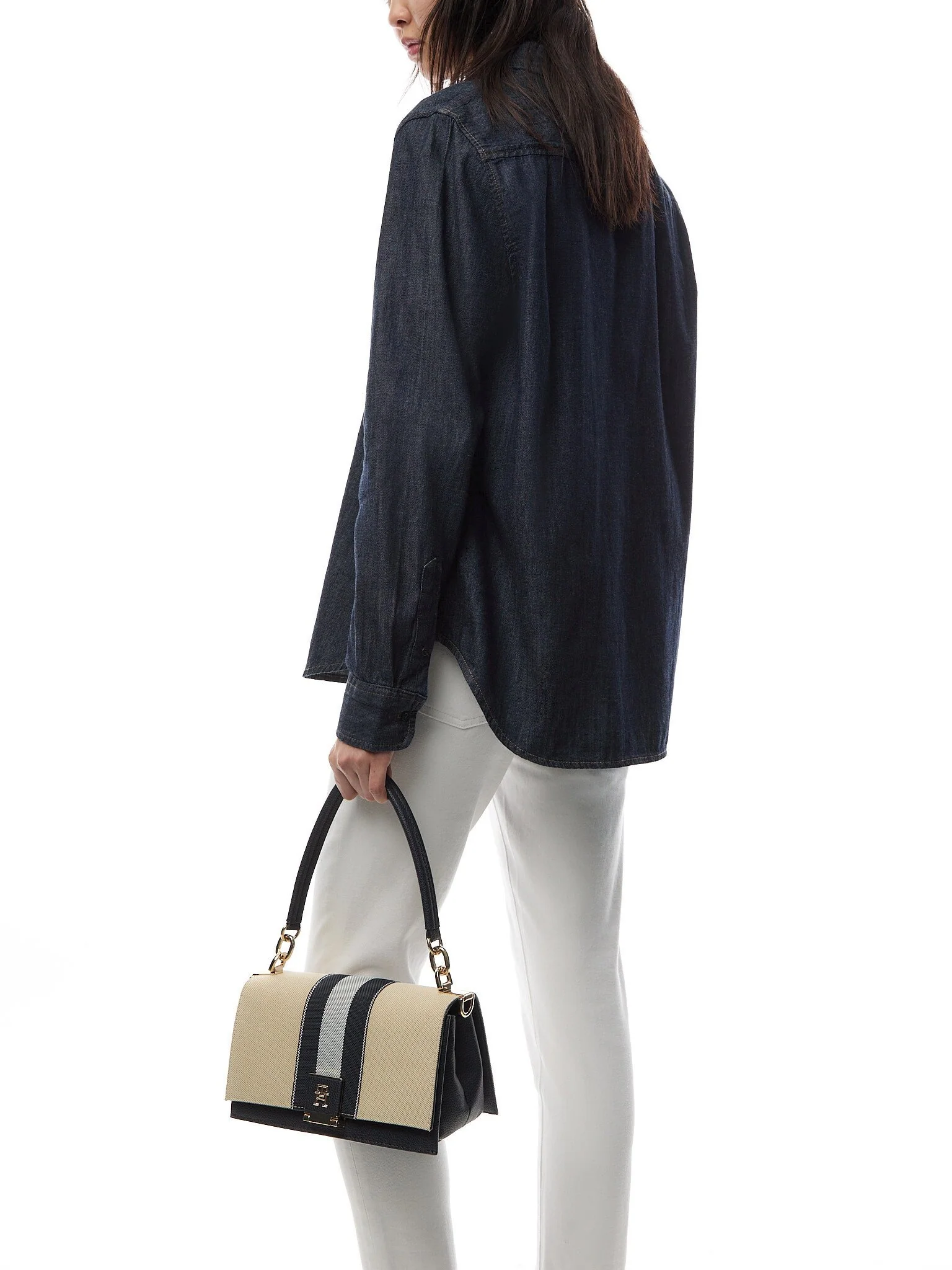 Heritage Canvas Crossbody Bag - Image 2