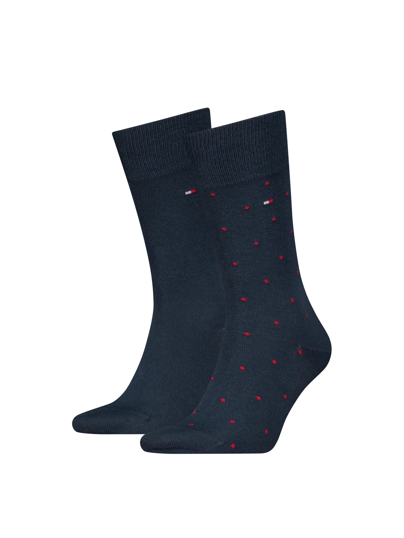 Two Pair Dot Logo Crew Socks - Image 2