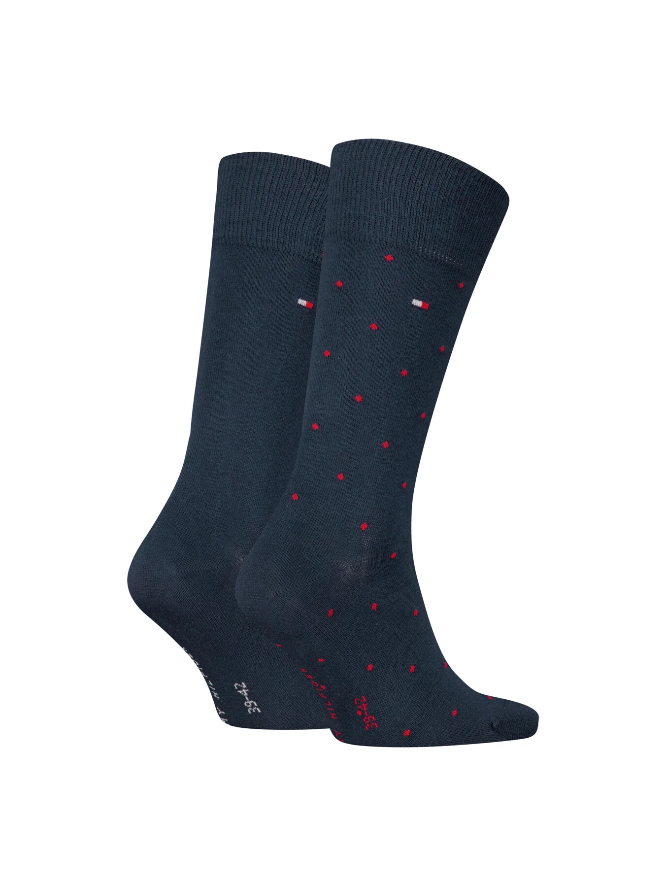 Two Pair Dot Logo Crew Socks - Image 3