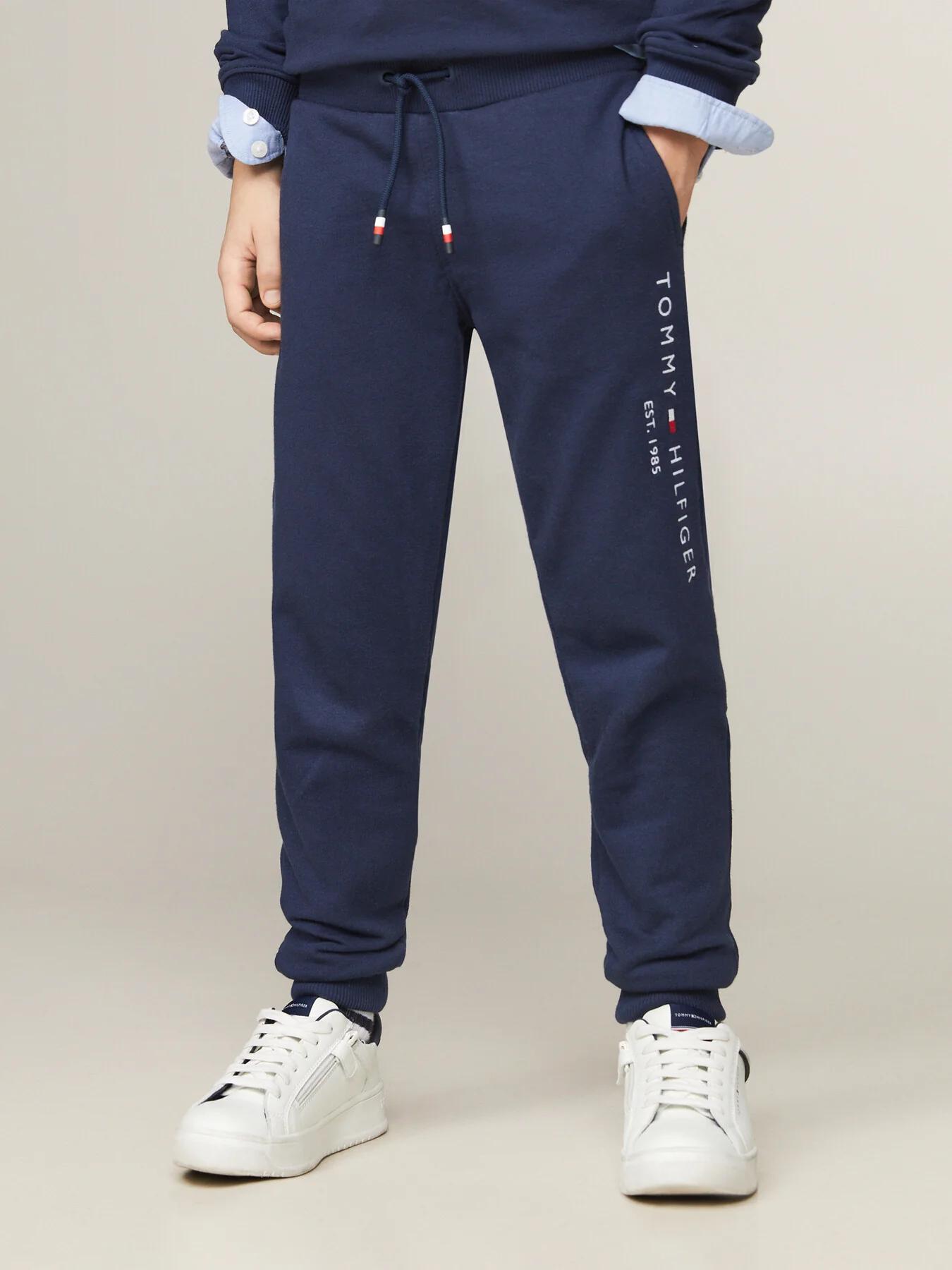 Essential Pure Cotton Logo Joggers - Image 2