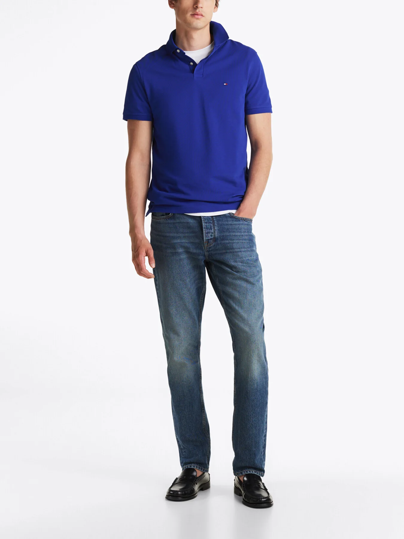1985 Regular Fit Stretch Cotton Polo - Image 4